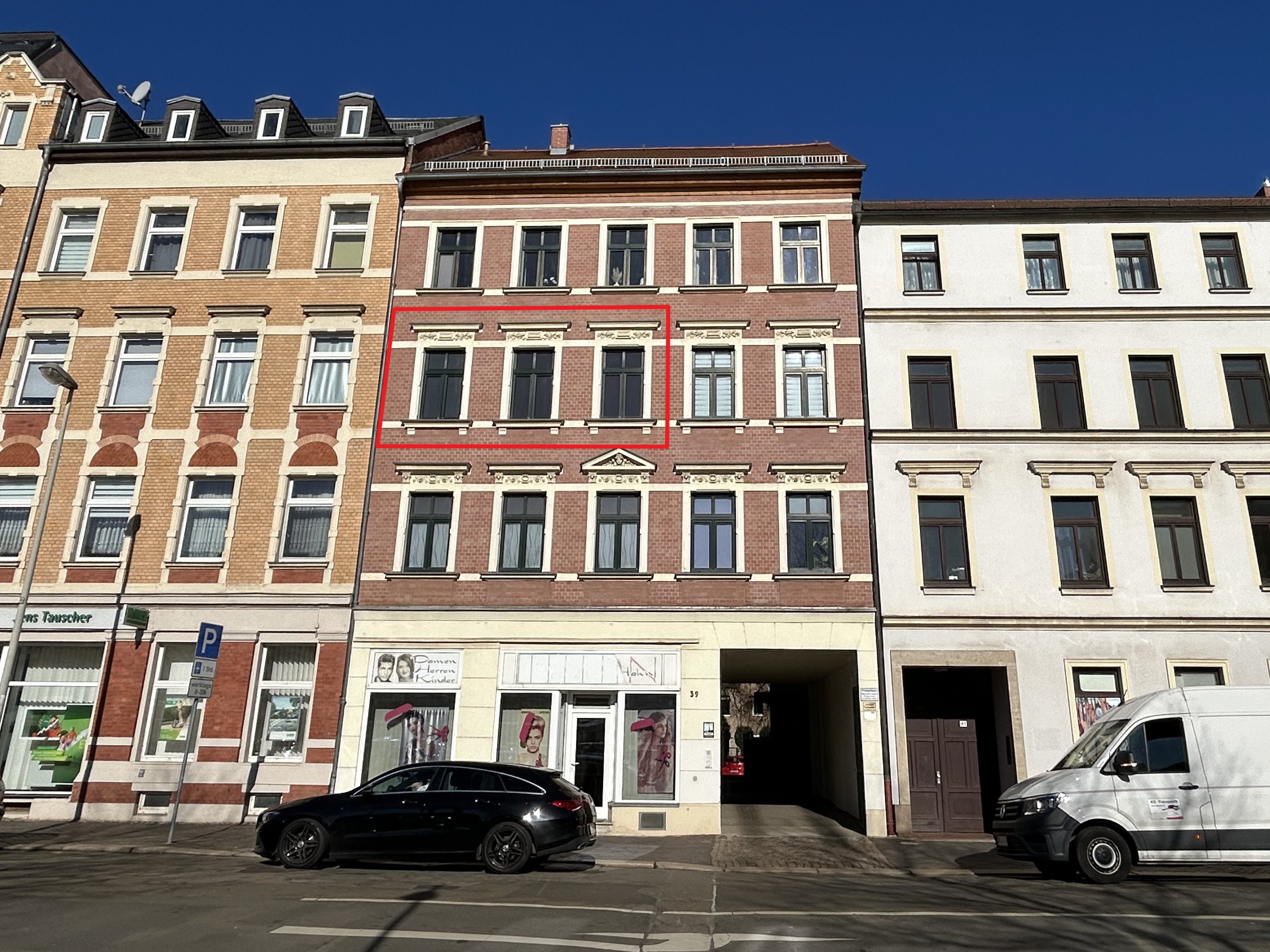 Helle 42 m² Wohnung mit Balkon in Zwickau zu vermieten