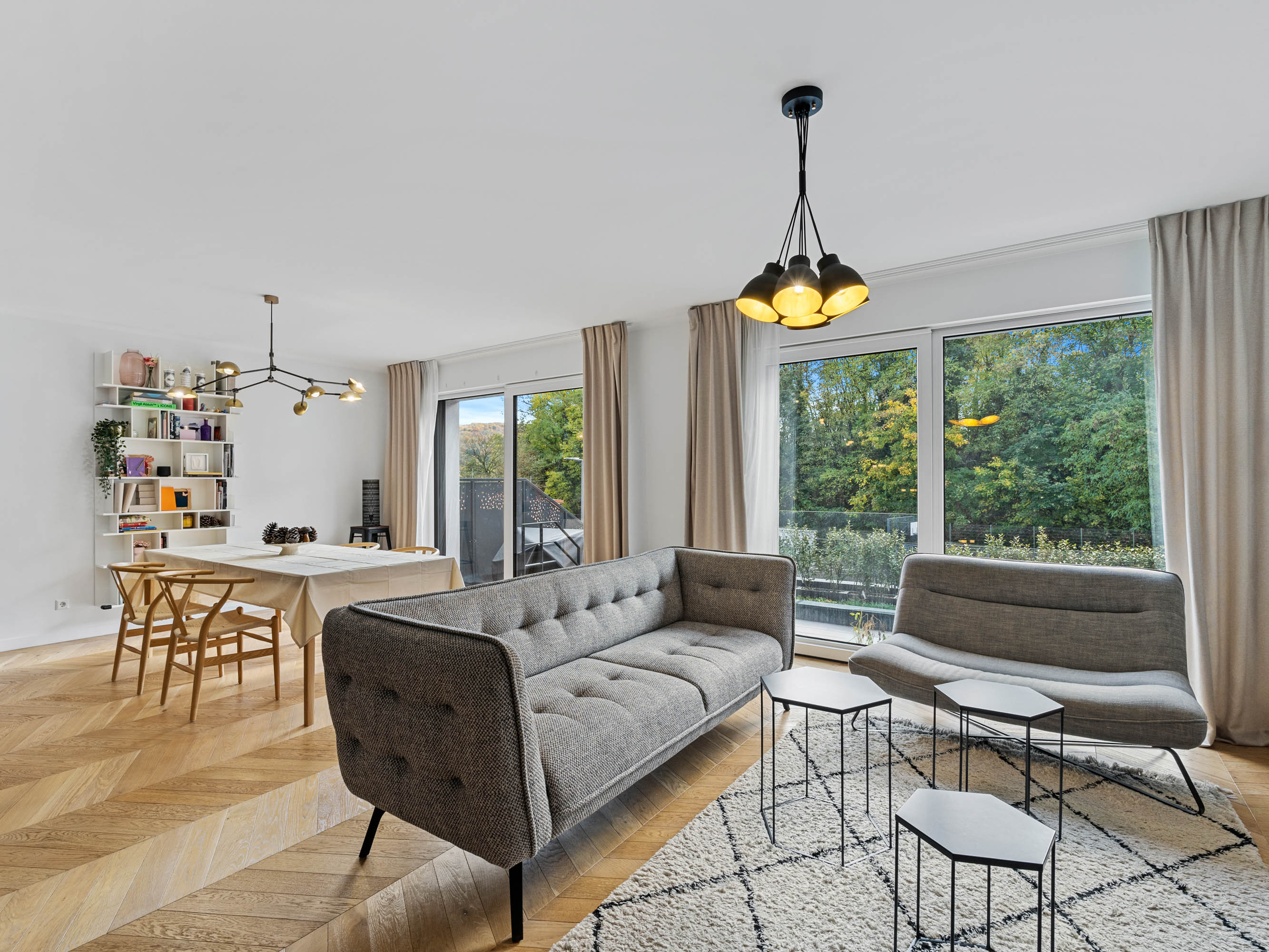 3-bedroom duplex with south orientated terrace in Dudelange
