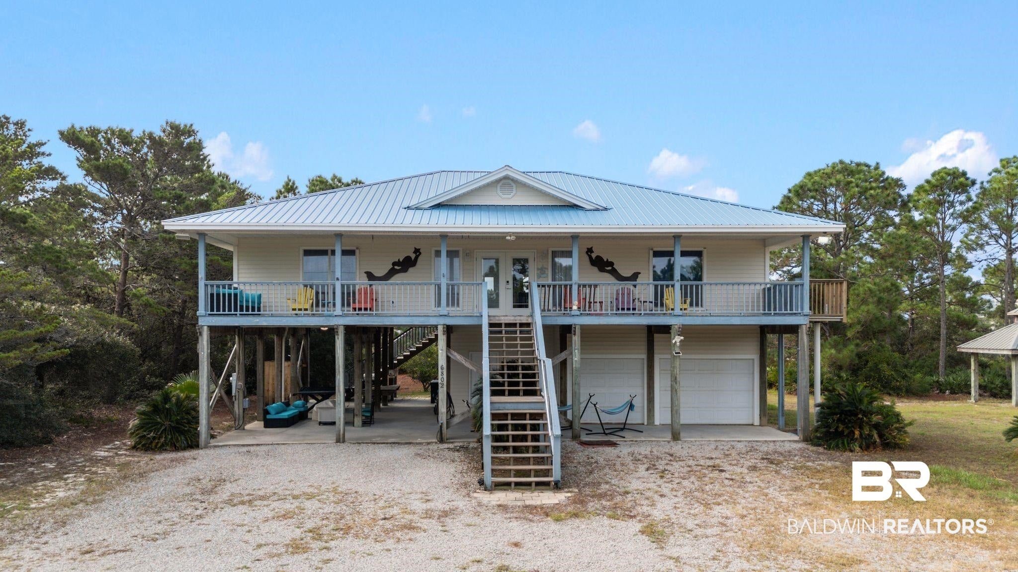 Updated Gulf Coast Home with Private Ground-Level Suite