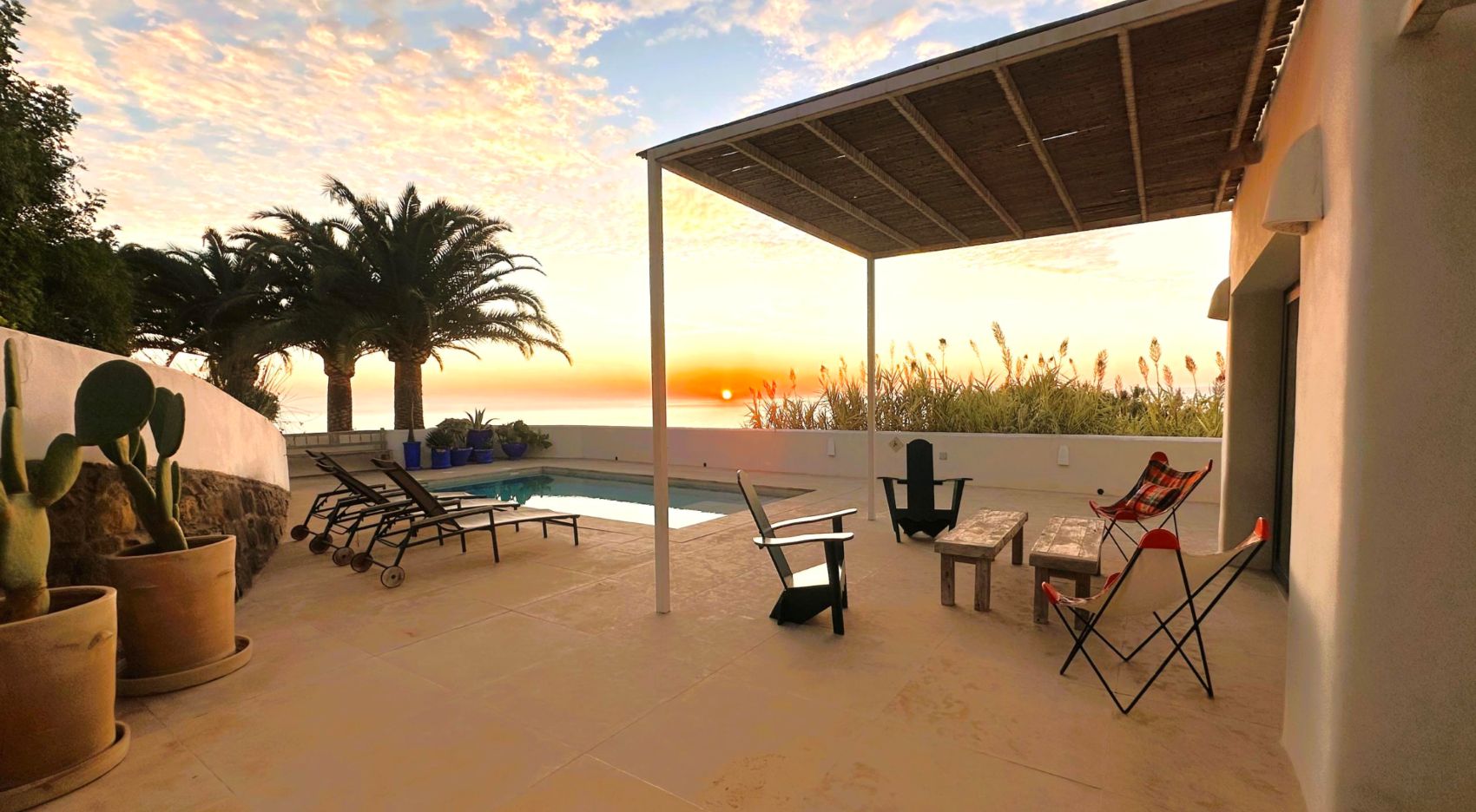 Villa mit beeindruckendem Blick auf den Atlantik in Atlanterra, Zahara de los Atunes