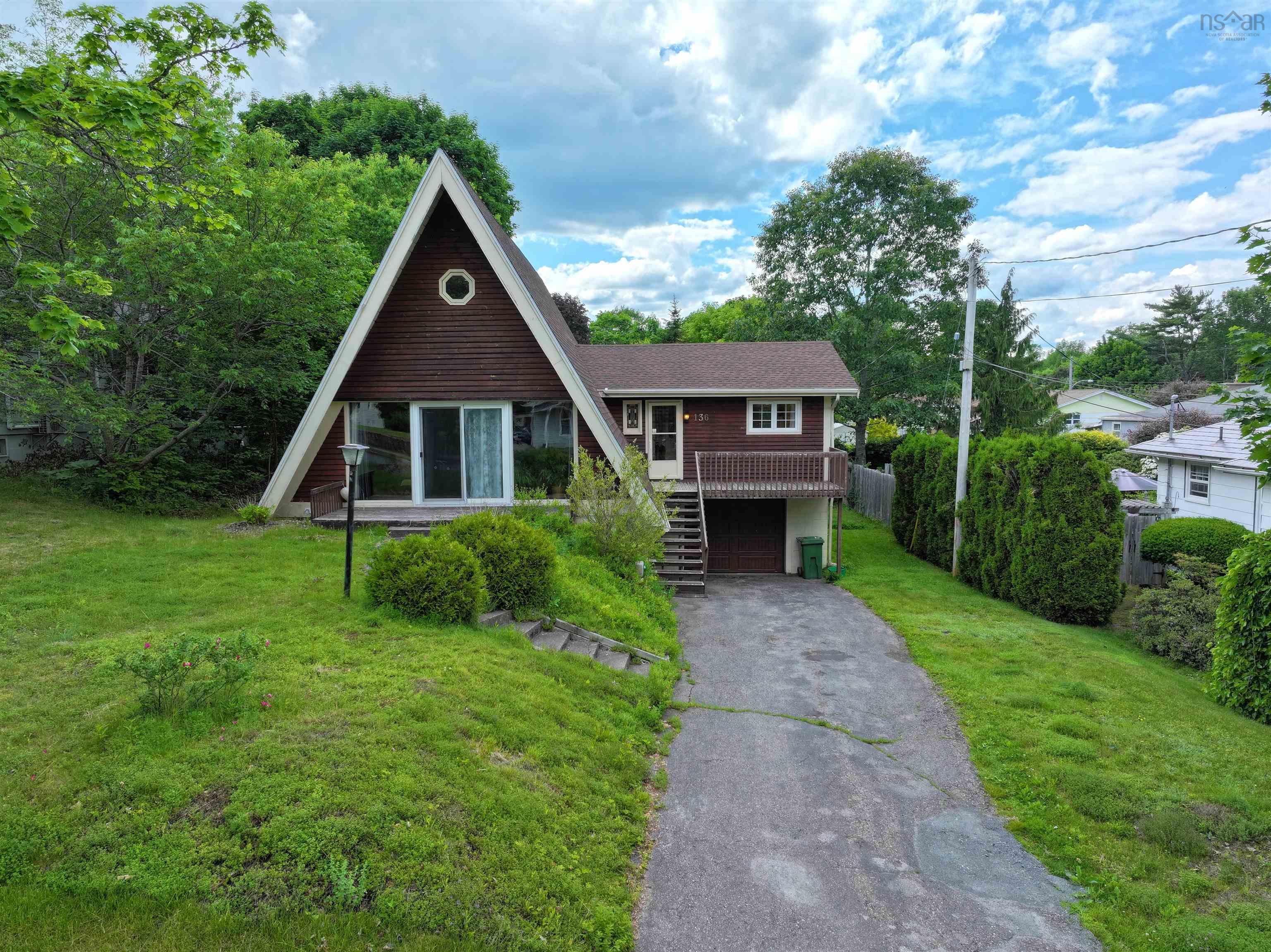Mid-Century Swiss Chalet A-Frame