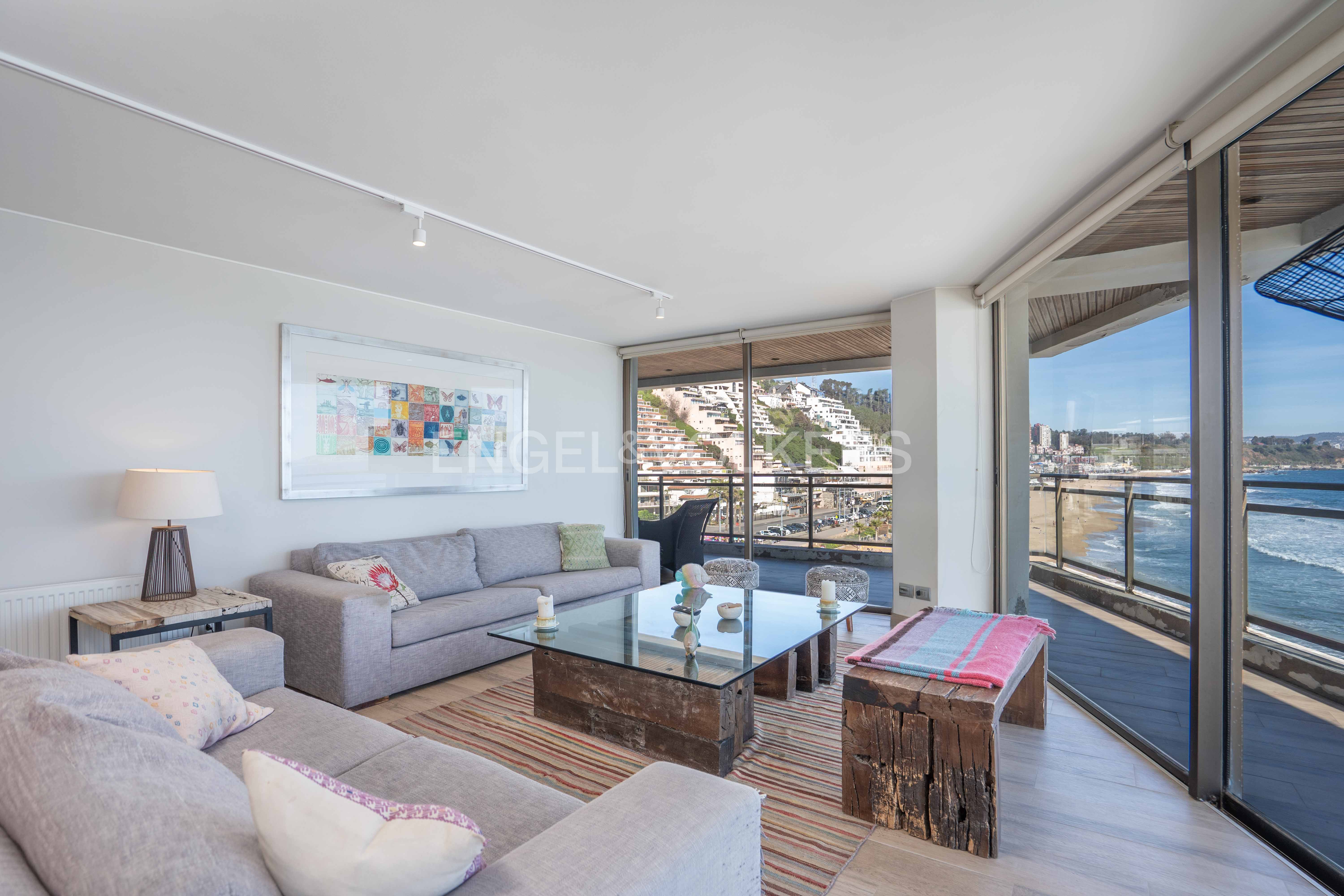Gran departamento en Playa Reñaca