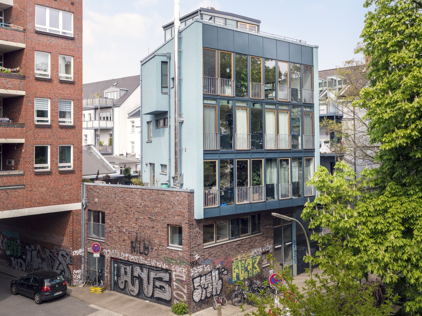 Zentral gelegenes Architektenhaus im beliebten Stadtteil Ottensen