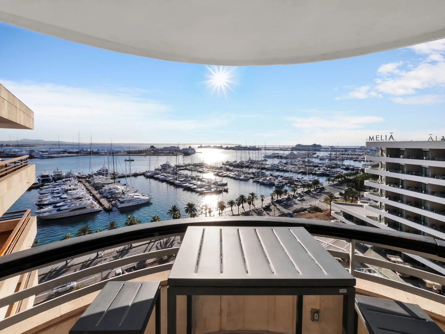 Exclusive penthouse in Palma with fantastic harbour views