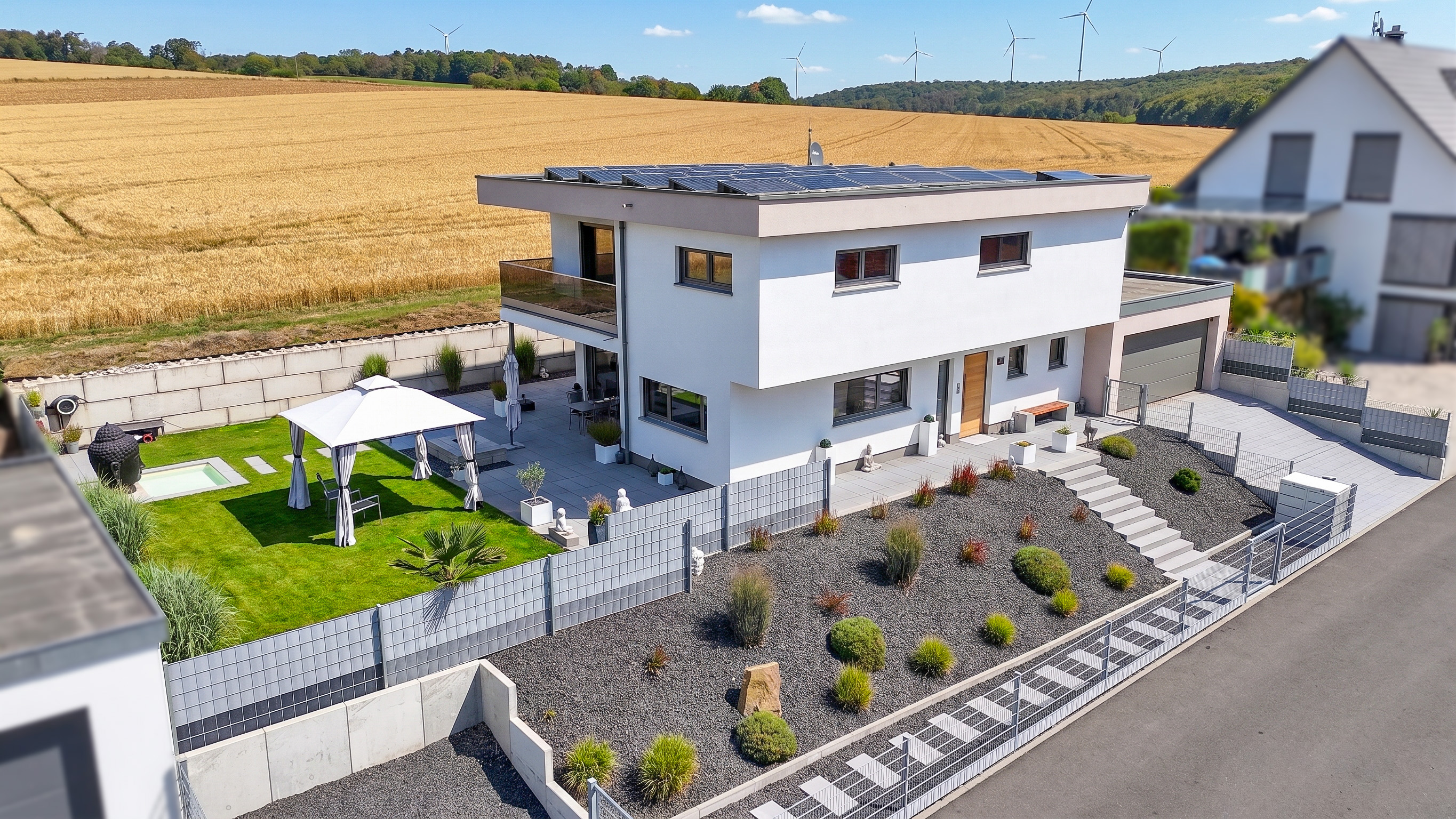 Wo modernes Wohnen auf Natur trifft – außergewöhnliches Einfamilienhaus mit Wohlfühlgarantie