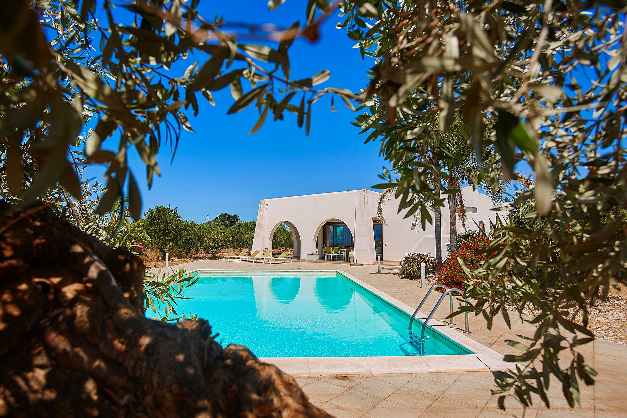 Luxury oasis in Selinunte: villa with pool, olive grove and sea view