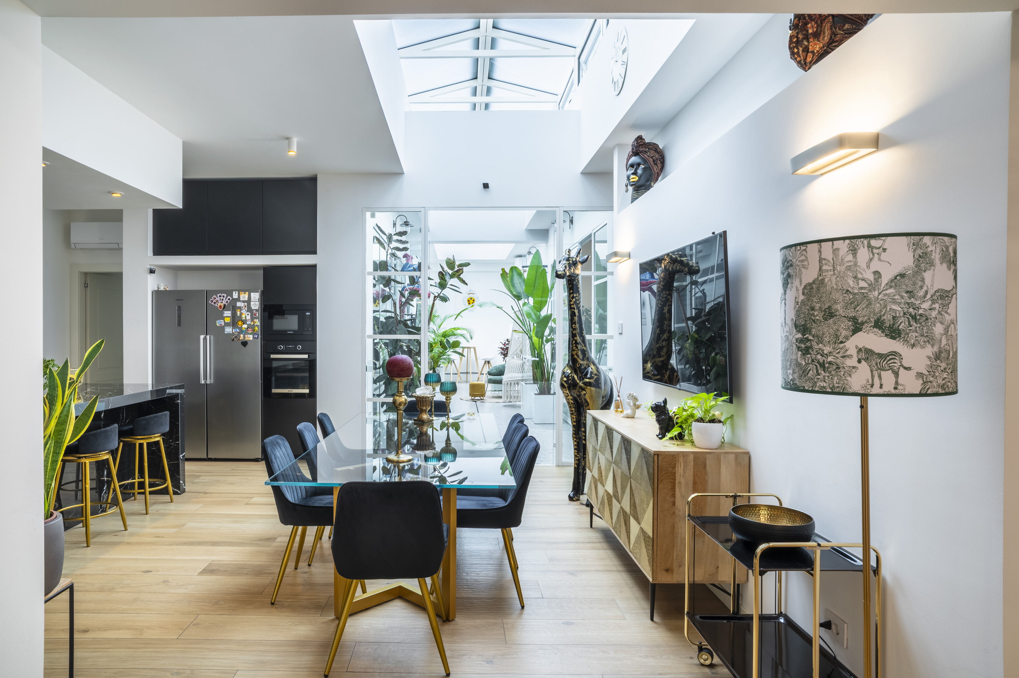 Zeitgenössisches Loft im Stadtzentrum