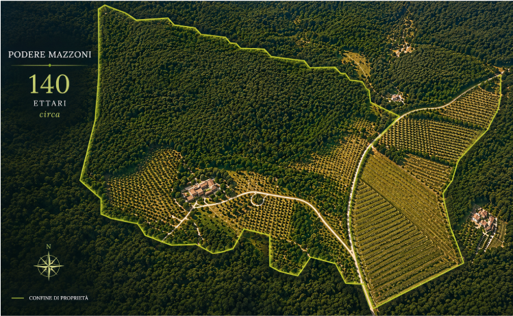 Exclusive historic village with private reserve in the heart of the Maremma