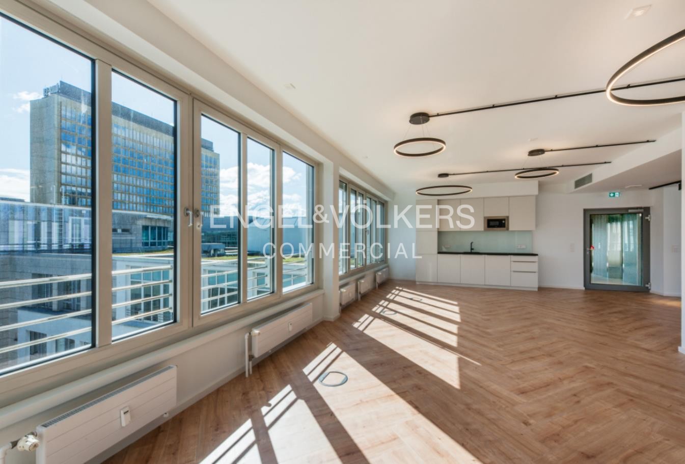 Modernes Büro mitten in der City