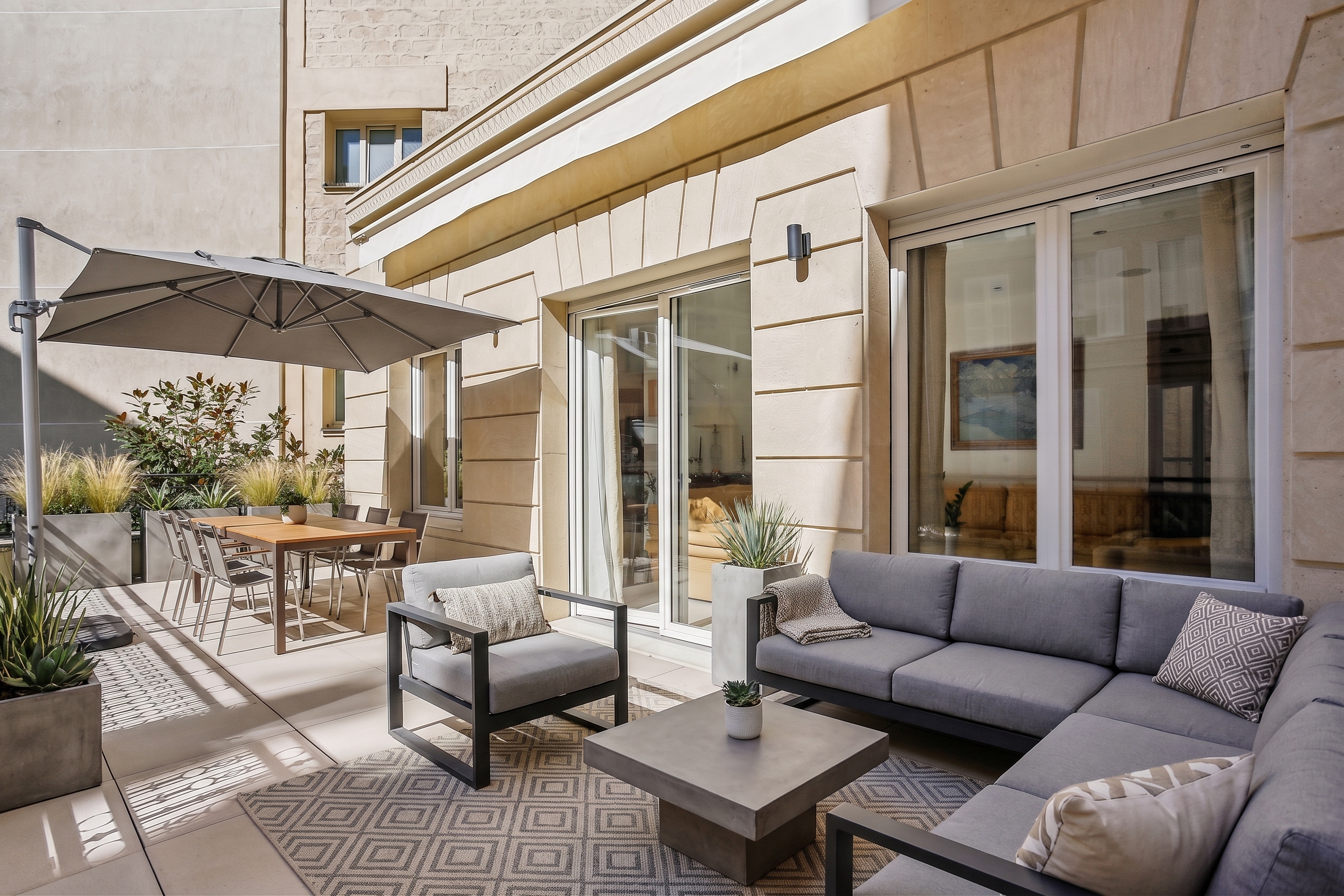 Exceptional duplex with open-air terraces – Faubourg Saint-Honoré