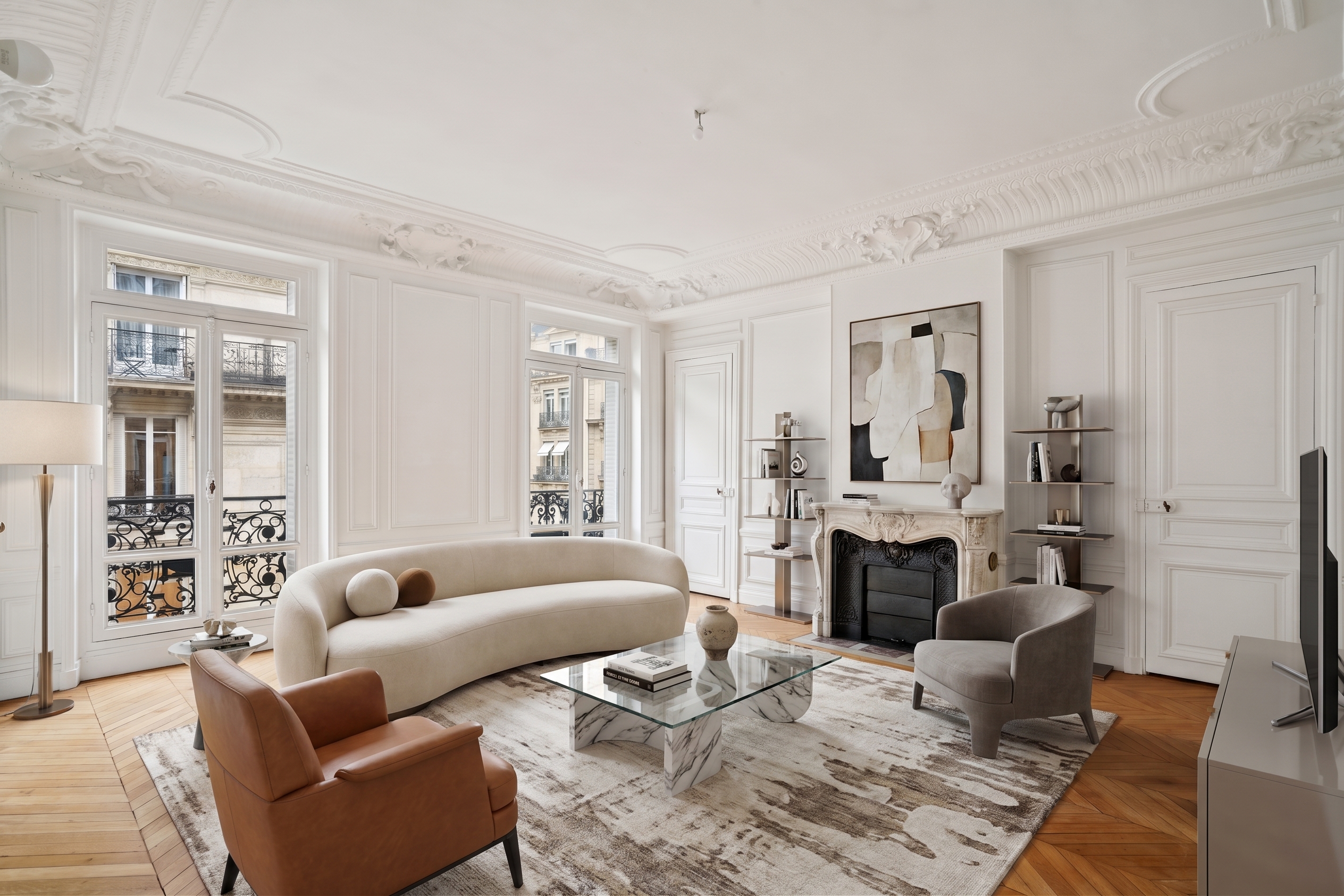 Prestige & Lumière : 166,5 m² au Cœur du Triangle d’Or