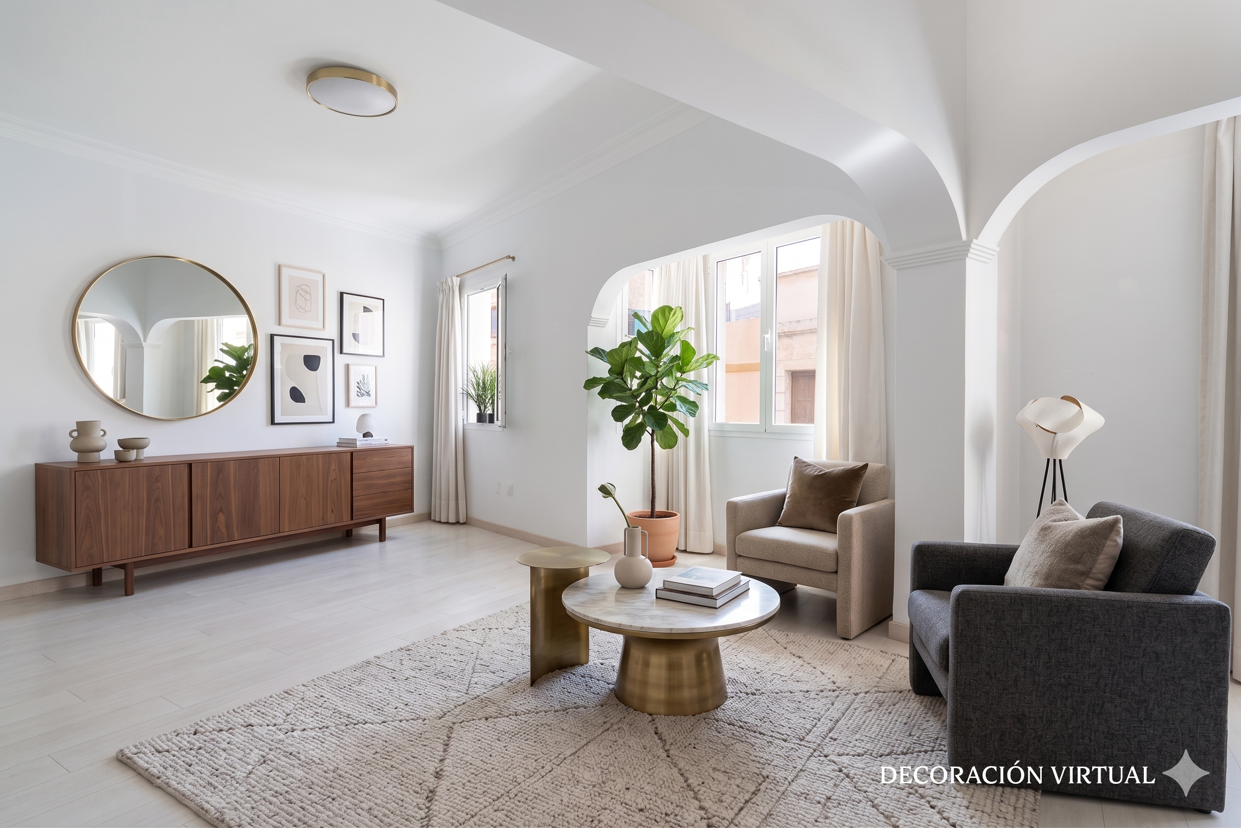 Bright apartment in the Triana area