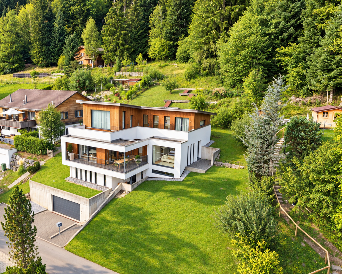 Mit der Natur im Einklang: Moderner Rückzugsort im Eigenthal