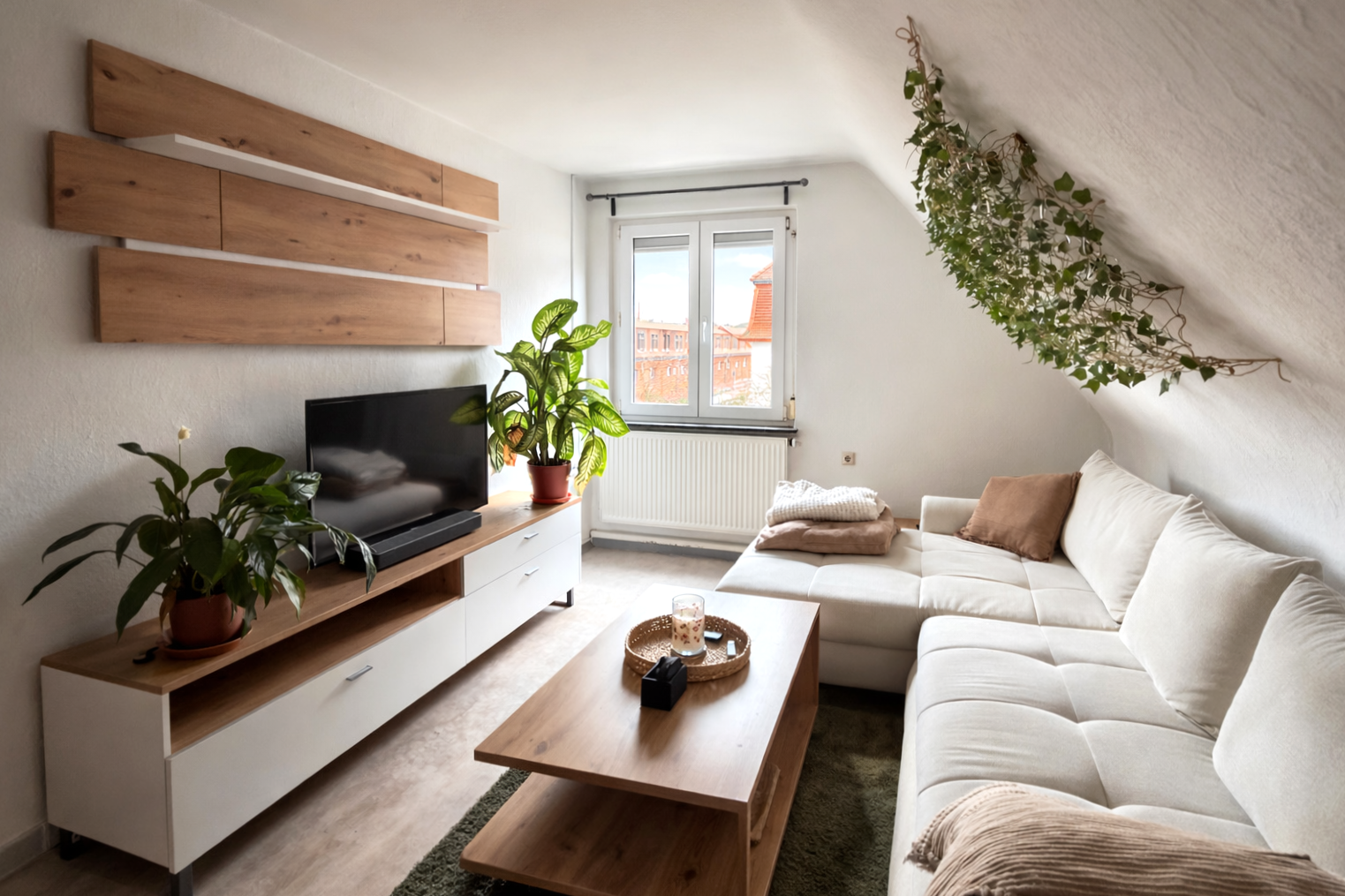 Attraktive 3-ZKB Dachgeschosswohnung in zentrumsnaher Lage