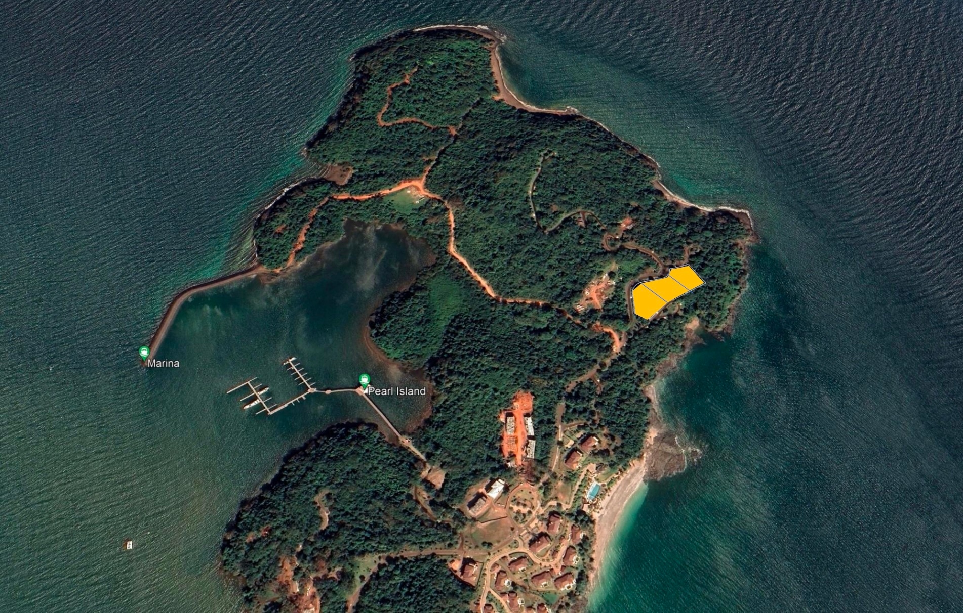 Luxury Island Lifestyle Land in Pearl Island Development