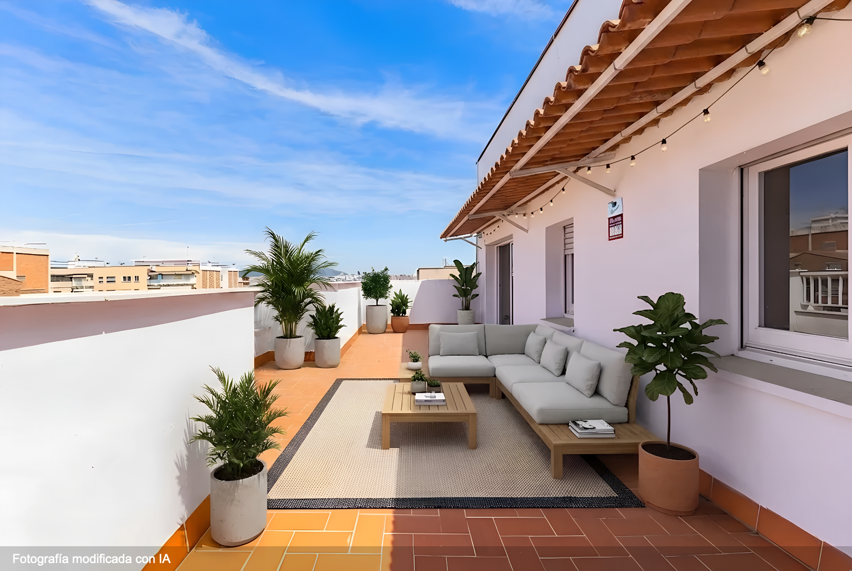 Penthouse with spectacular 27m2 TERRACE and unobstructed views in Sant Boi