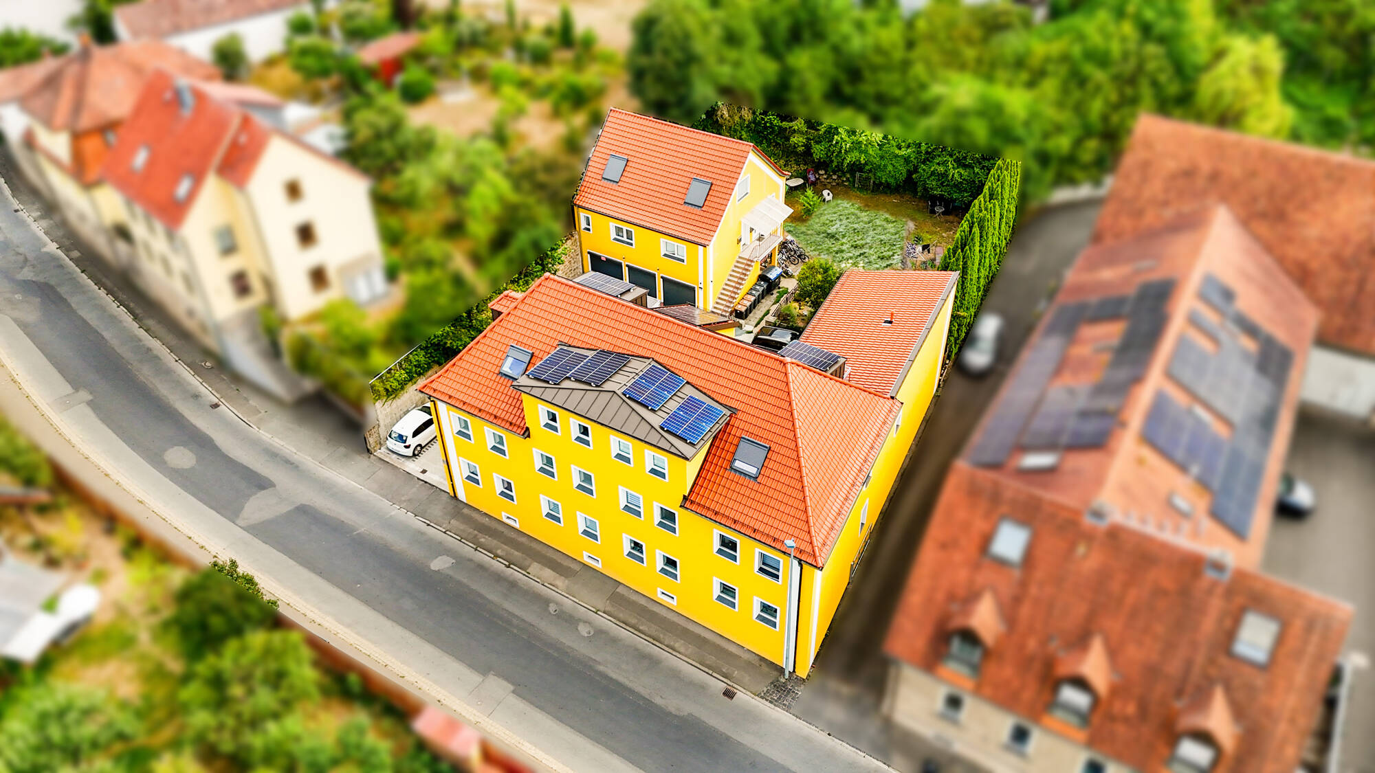 Saniertes Wohnensemble mit 9 Einheiten in Kitzingen