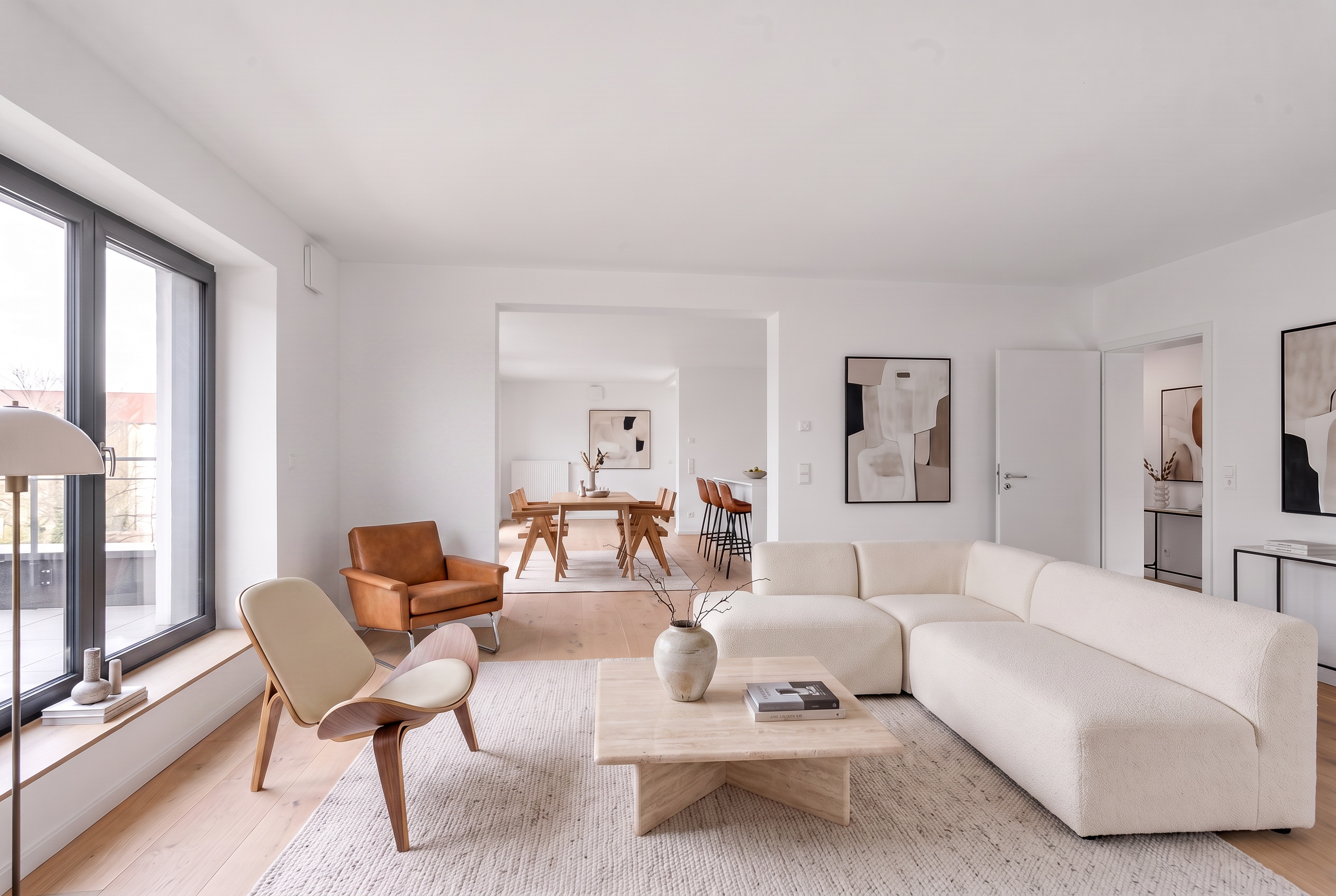 Luxuriöse Maisonettewohnung mit zwei Terrassen und Weitblick