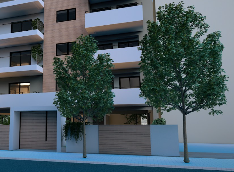 1st floor apartment with parking close to Niarchos Park