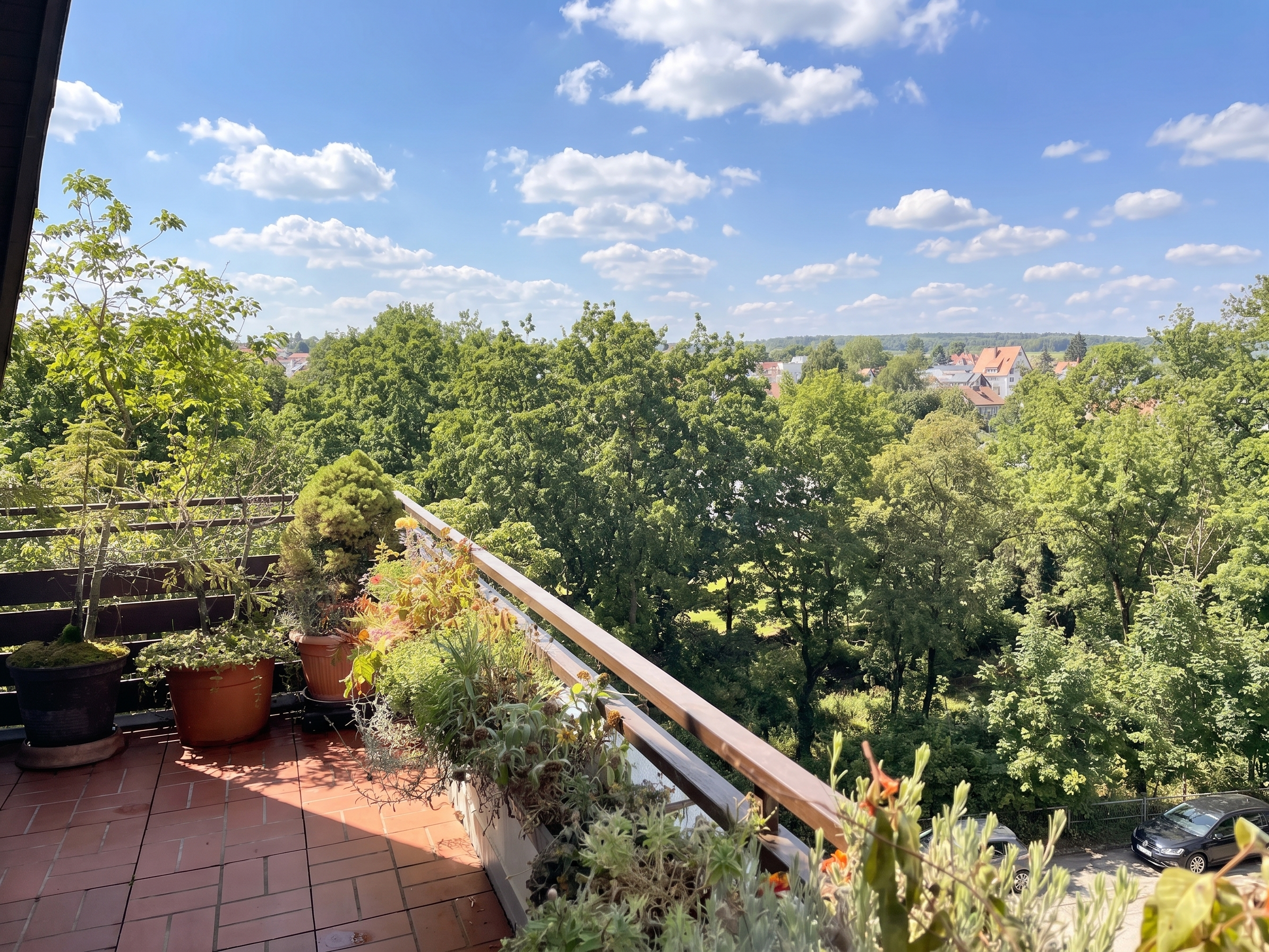 Dachgeschosswohnung mit besonderem Flair