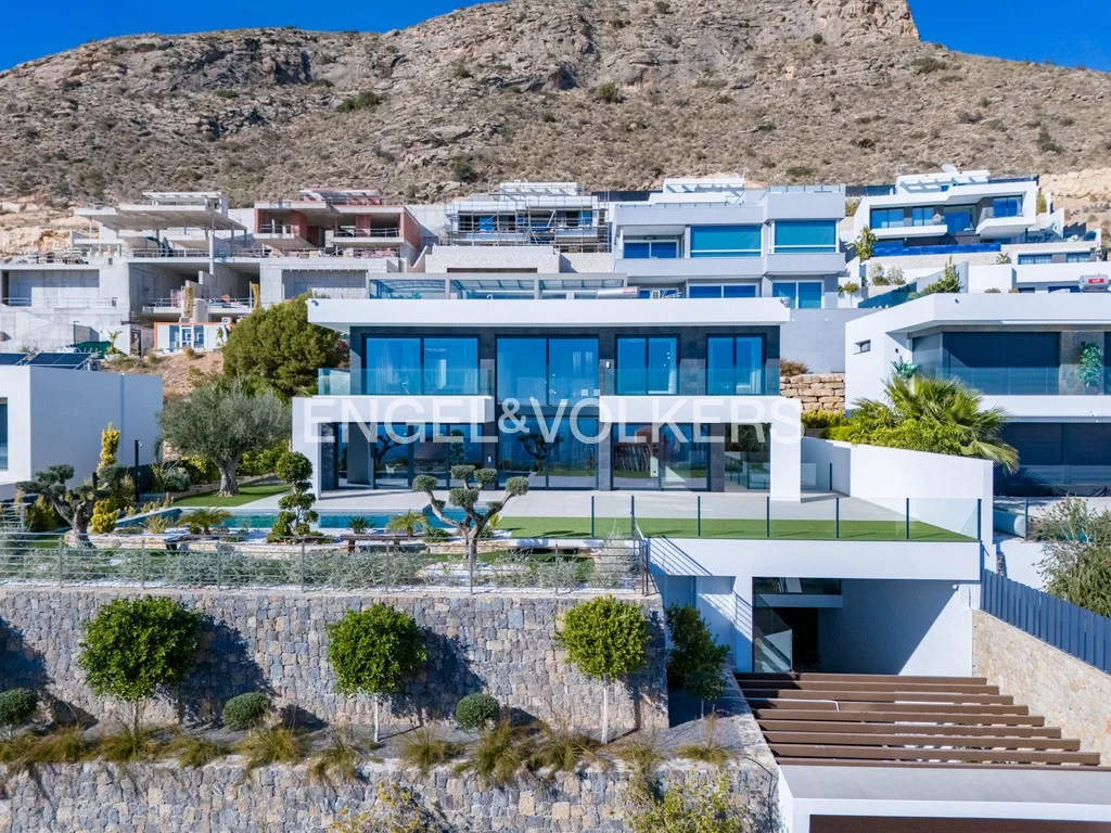Luxury new build villa with the best sea views