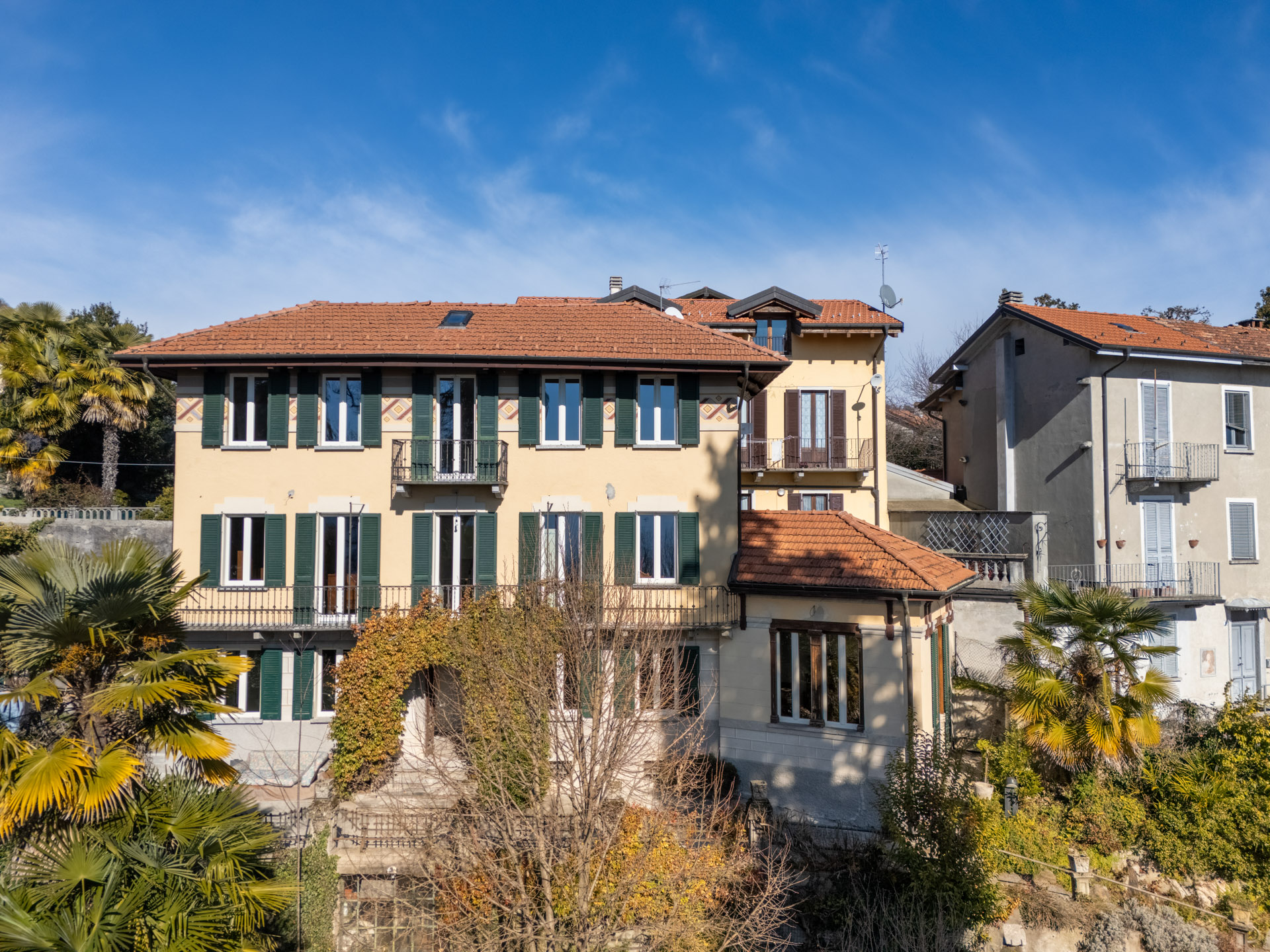 Villa d’époque au centre de Bee avec vue sur le lac Majeur