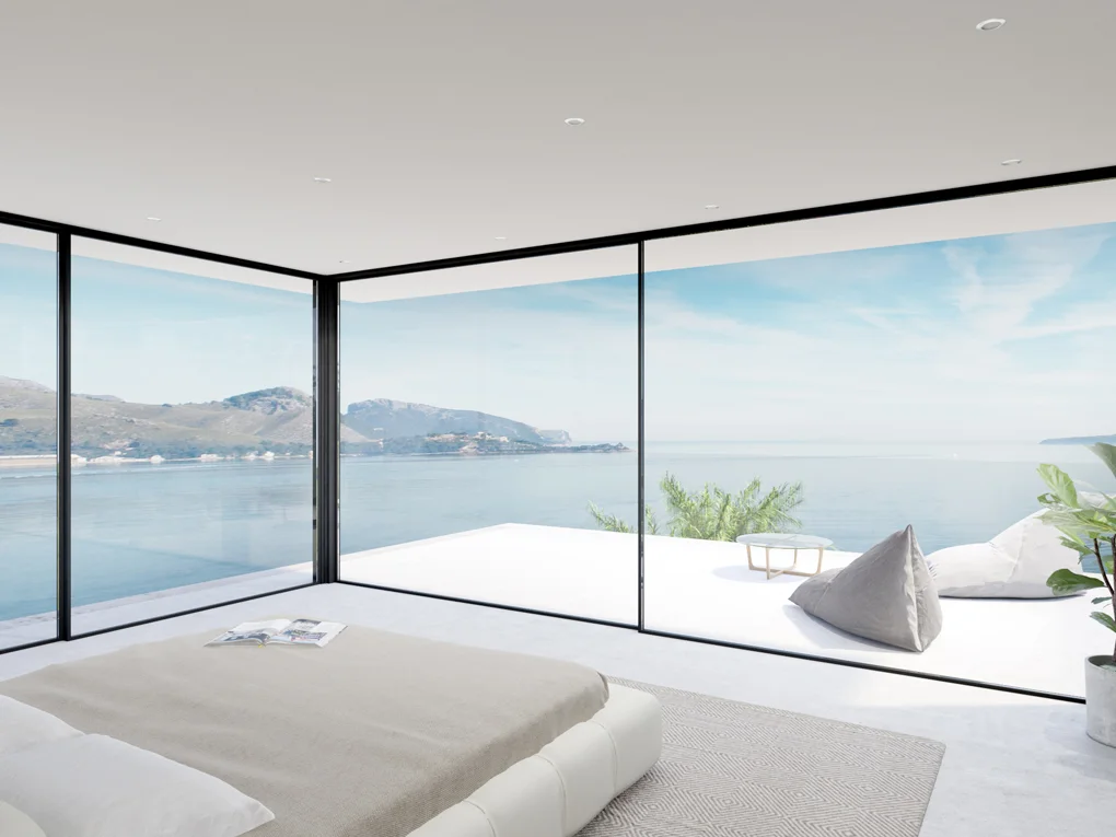 Luxury villa project on the seafront - new development in Puerto Pollensa