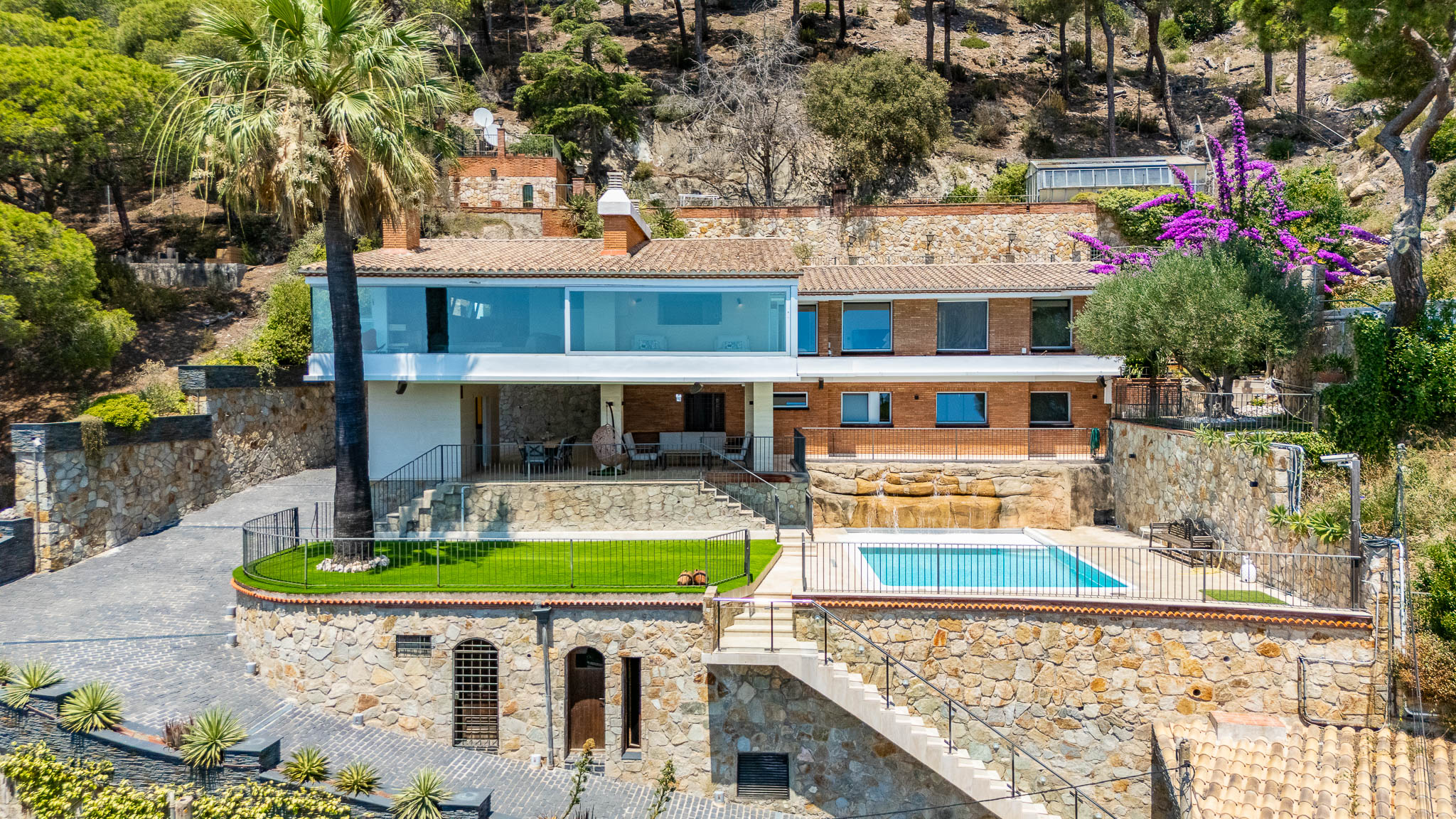 Designer home with panoramic sea views in Cabrils