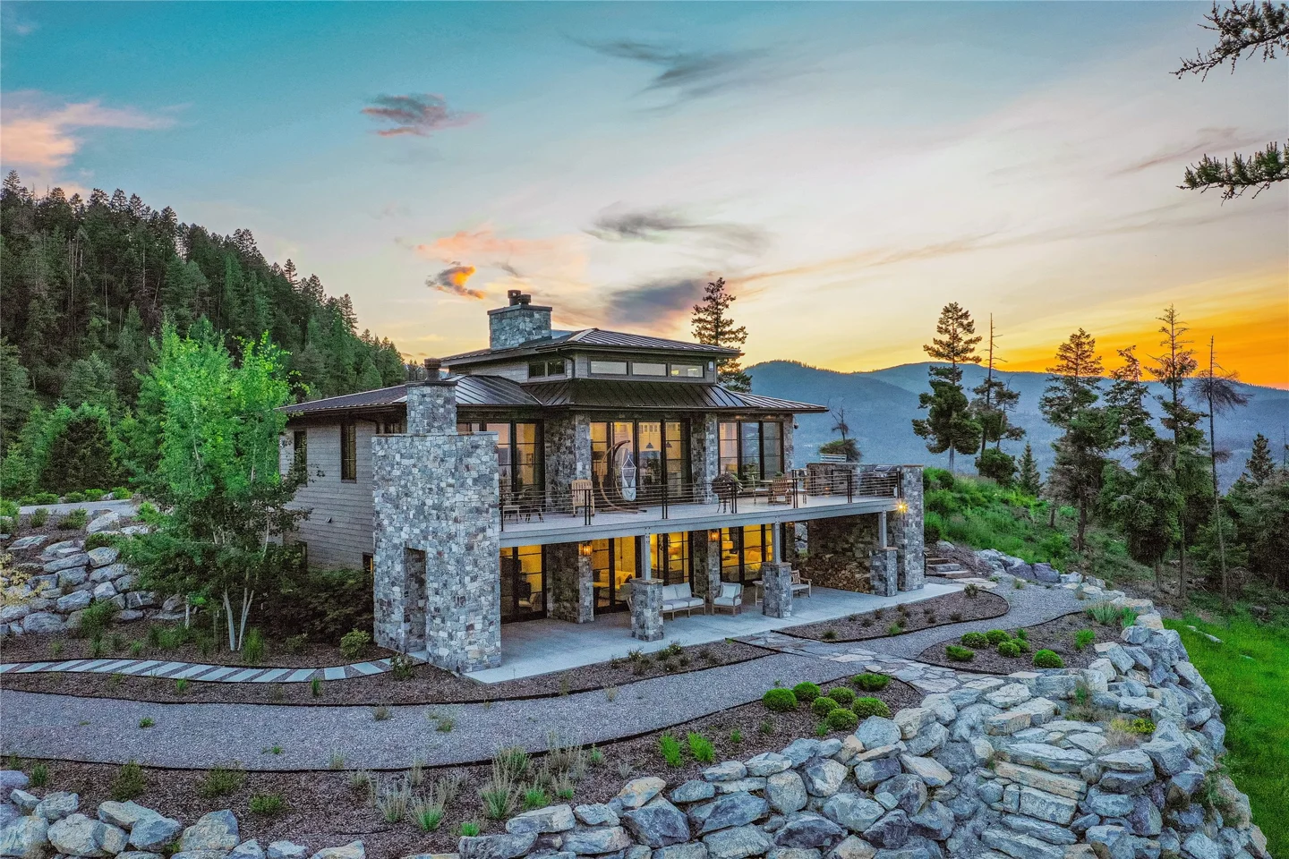 Unobstructed Panoramic Views Of Flathead Lake