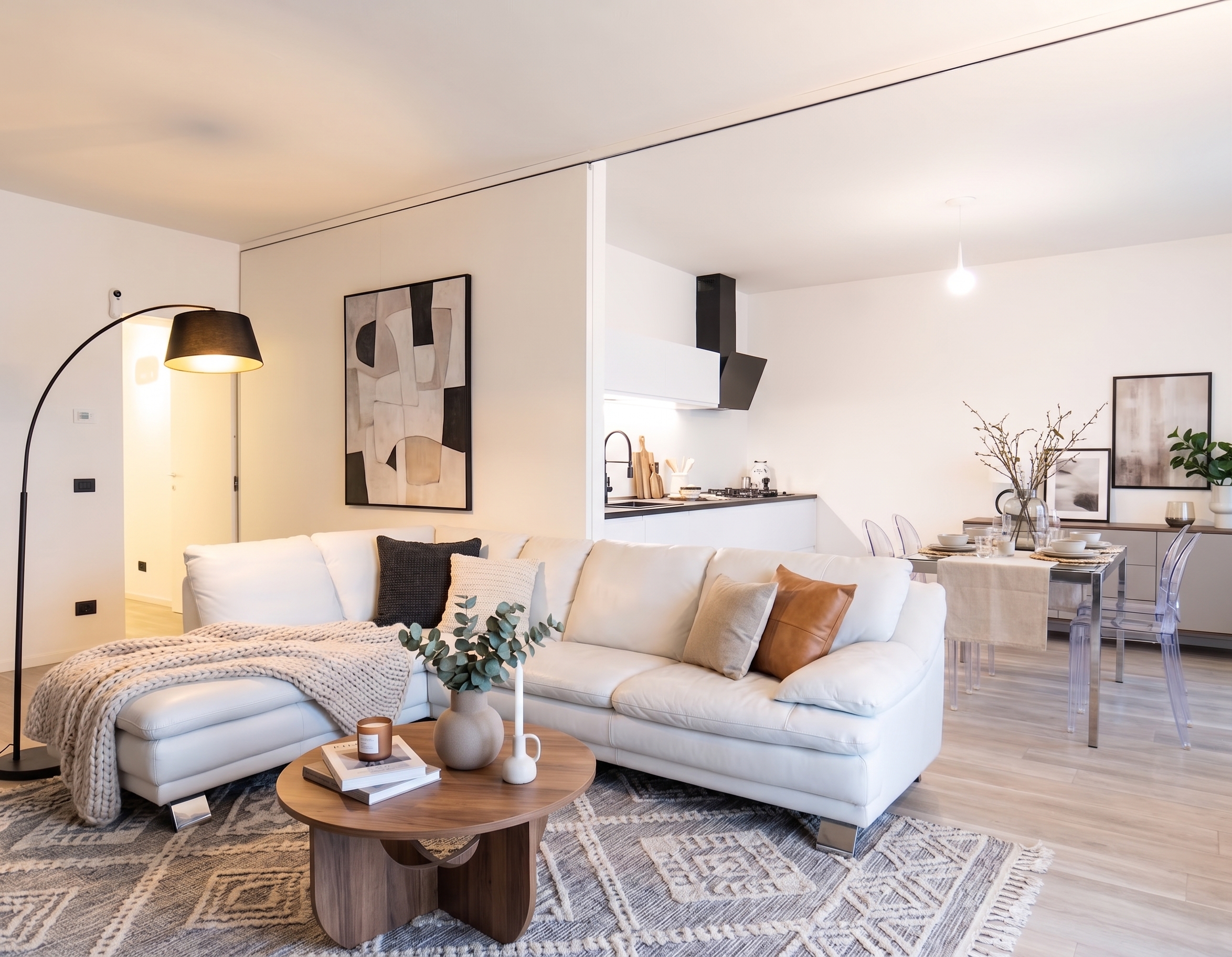 Experience elegance in the heart of Vicenza: 2015 apartment with bright terrace and balcony, 2 bedrooms and 2 bathrooms, underground garage and elevator, minutes from the historic center