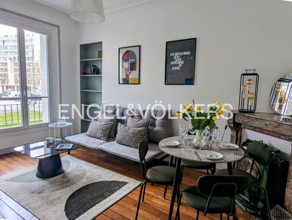 Apartment type 2 -45 m2 -  Clichy- Batignolles park