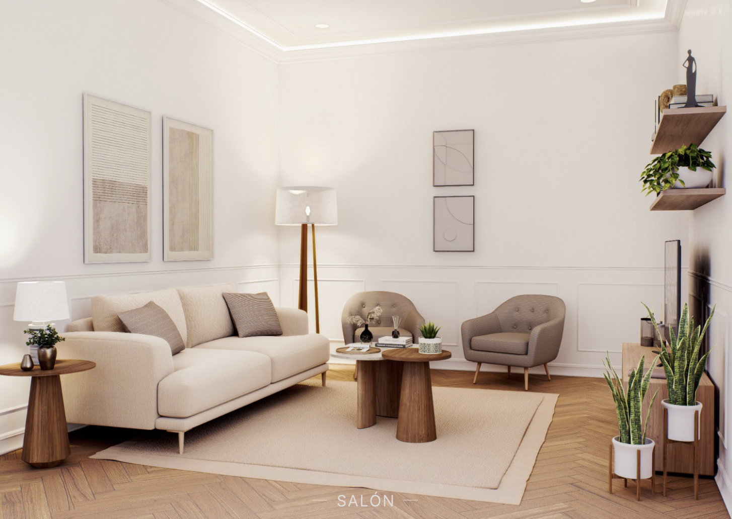 Exclusive, newly refurbished 2-bedroom apartment in Lista