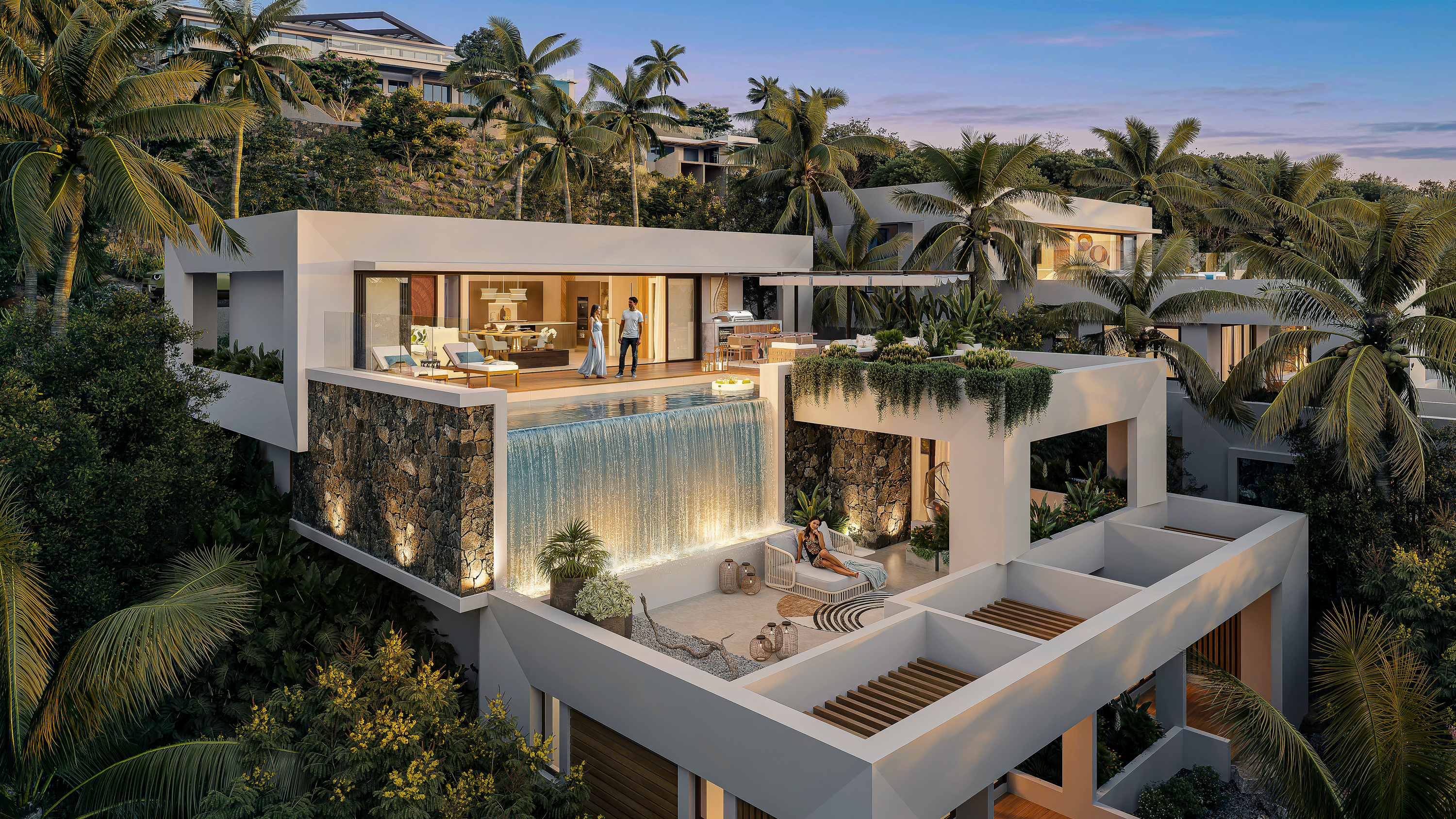 Refined West Coast Villas Surrounded by Nature