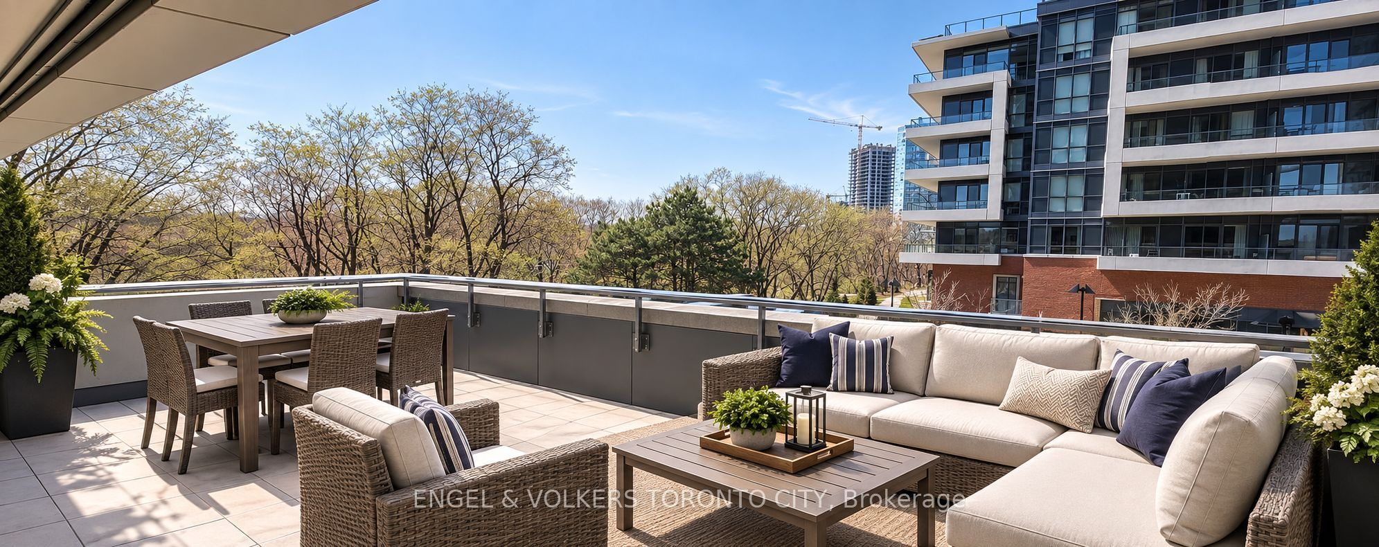 This exceptional terrace suite at Westlake