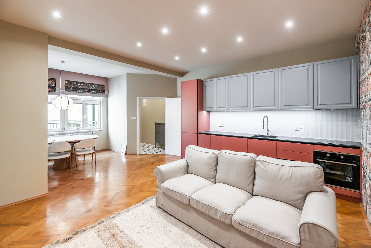 Rent a 3+kt apartment, fully renovated, in the heart of Žižkov