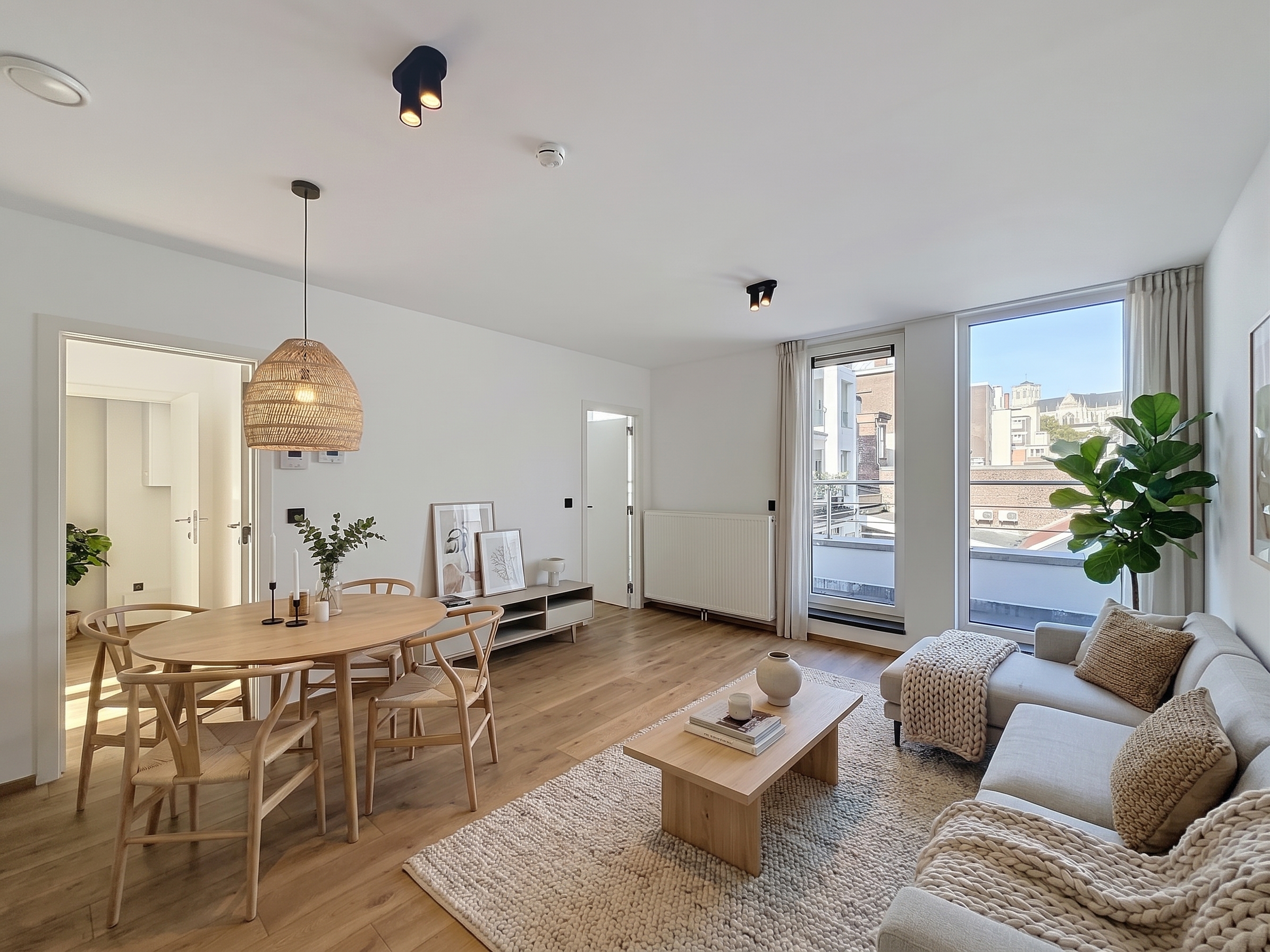 Appartement une chambre de 44 m² avec terrasse de 10 m² [AI-modified]