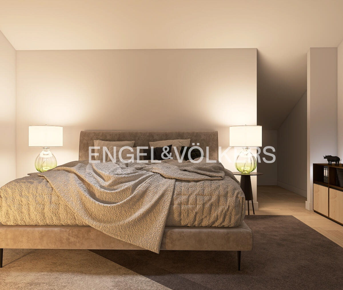 High-end four-room apartment with terrace, class A4