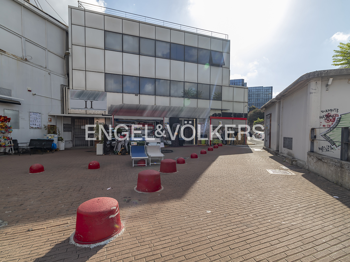 Shopping and business center in the Romanina area