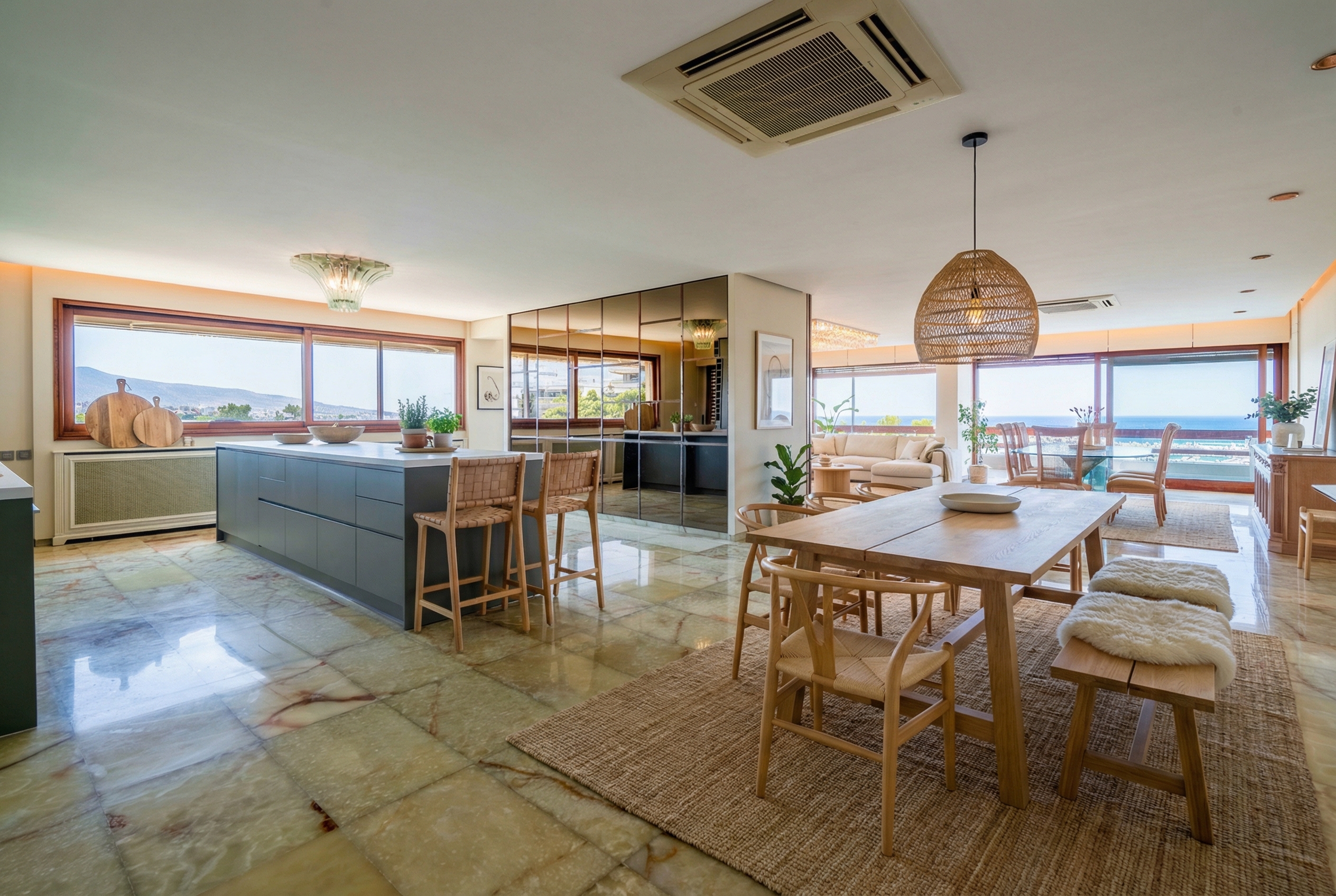 Apartment 167 sqm with Panoramic Alimos Marine