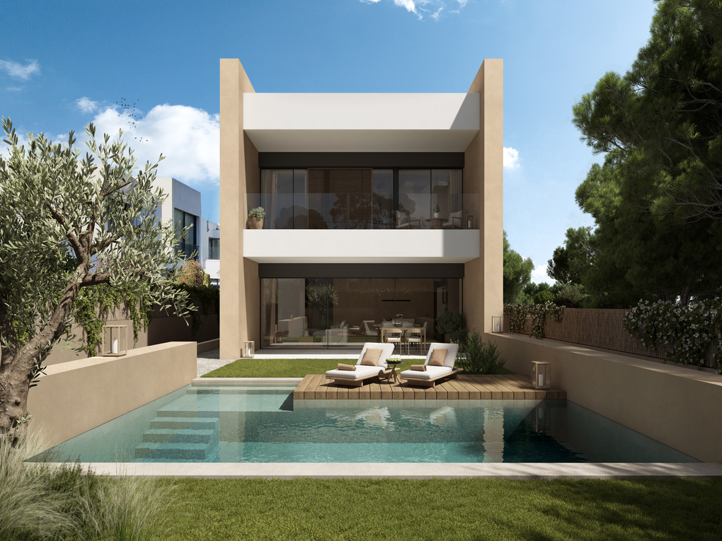 High design villa with pool