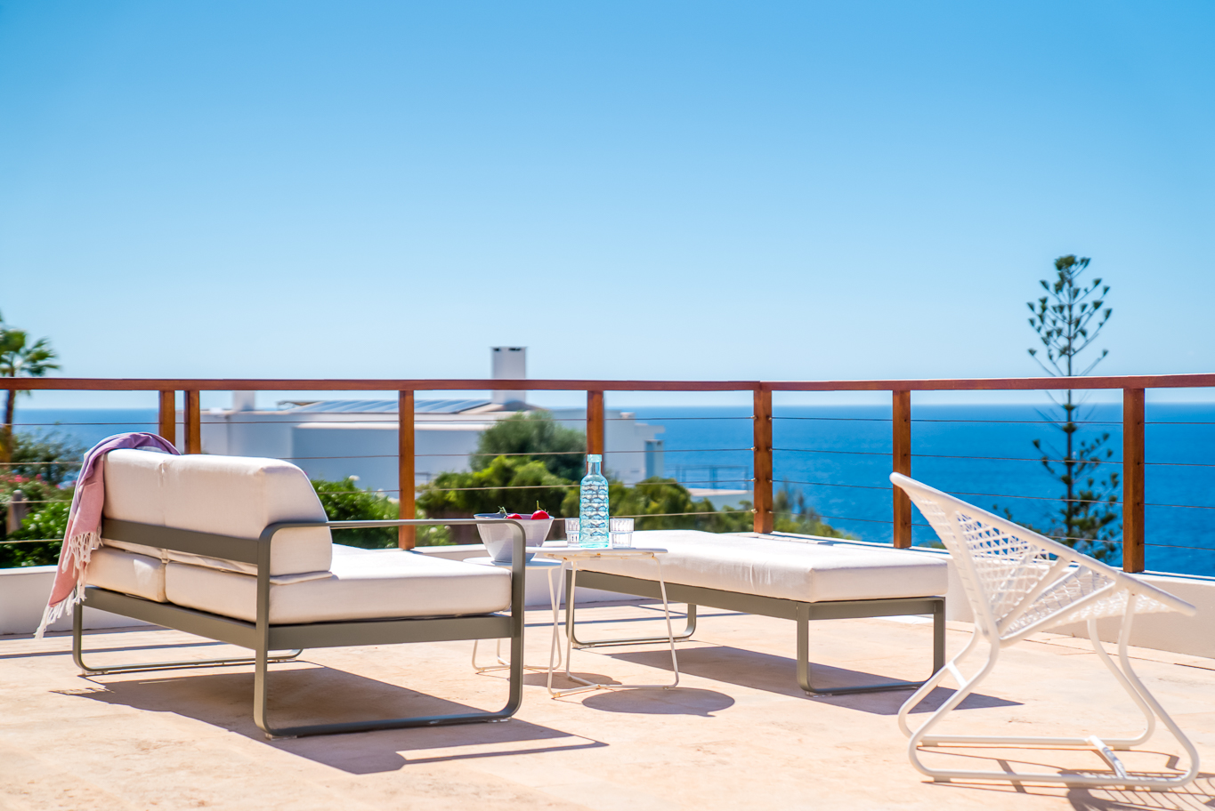 Exclusive Mediterranean home with sea views and a tourist licence in Es Canutells