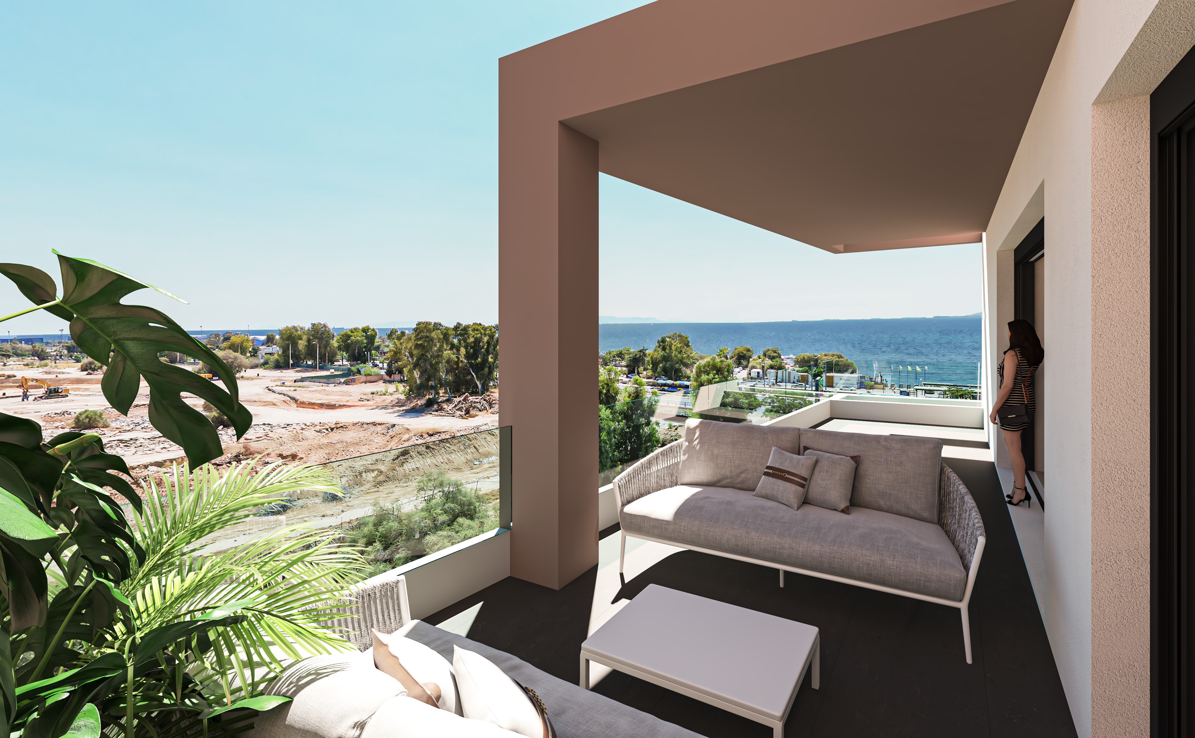 Exceptional penthouse next to Alimos beach
