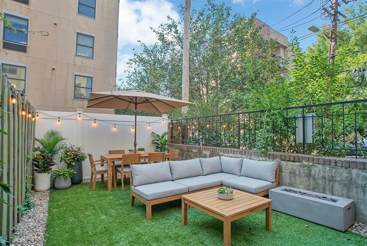 A Rare Backyard Retreat in the Heart of Hoboken!