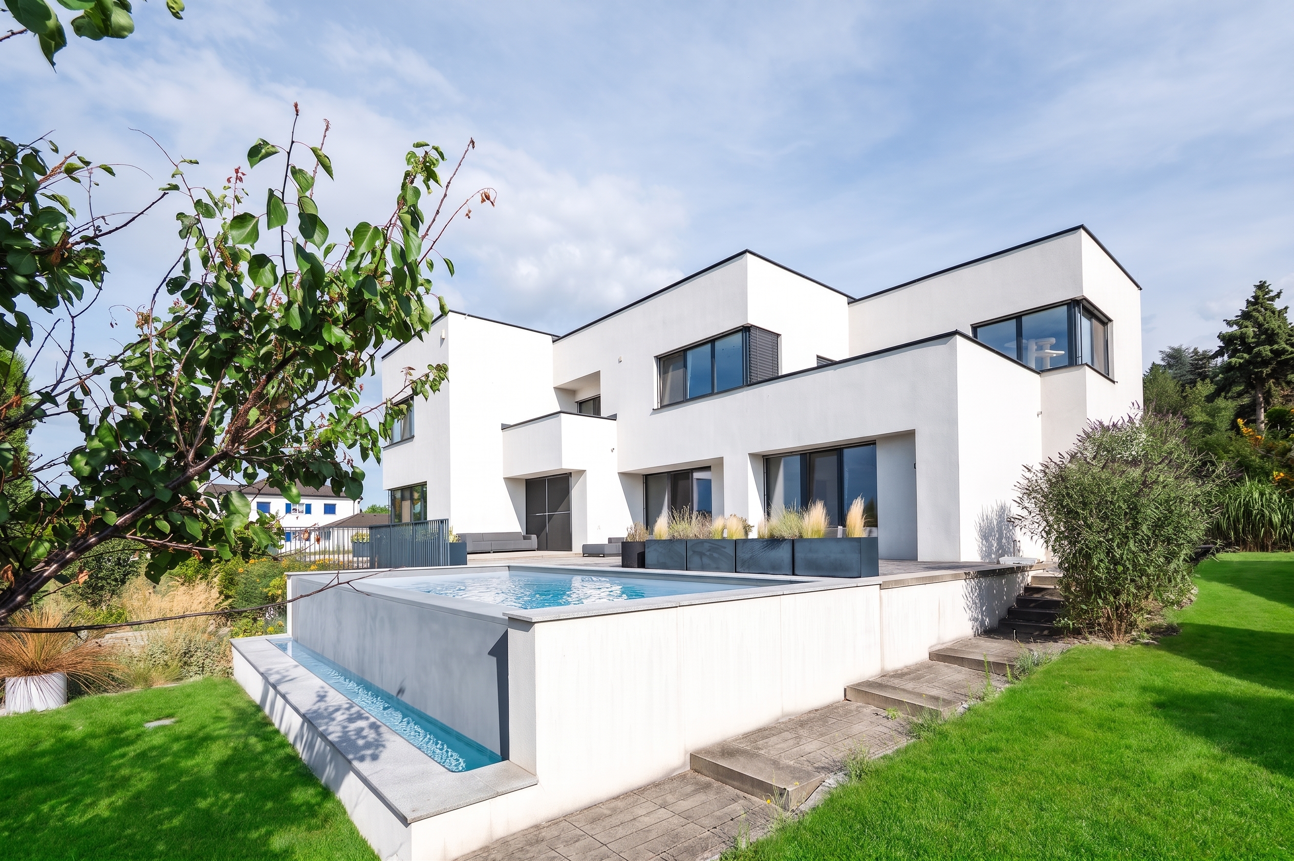 Wo exklusiver Wohnkomfort auf außergewöhnliche Lebensqualität trifft: moderne Villa in Großhöflein