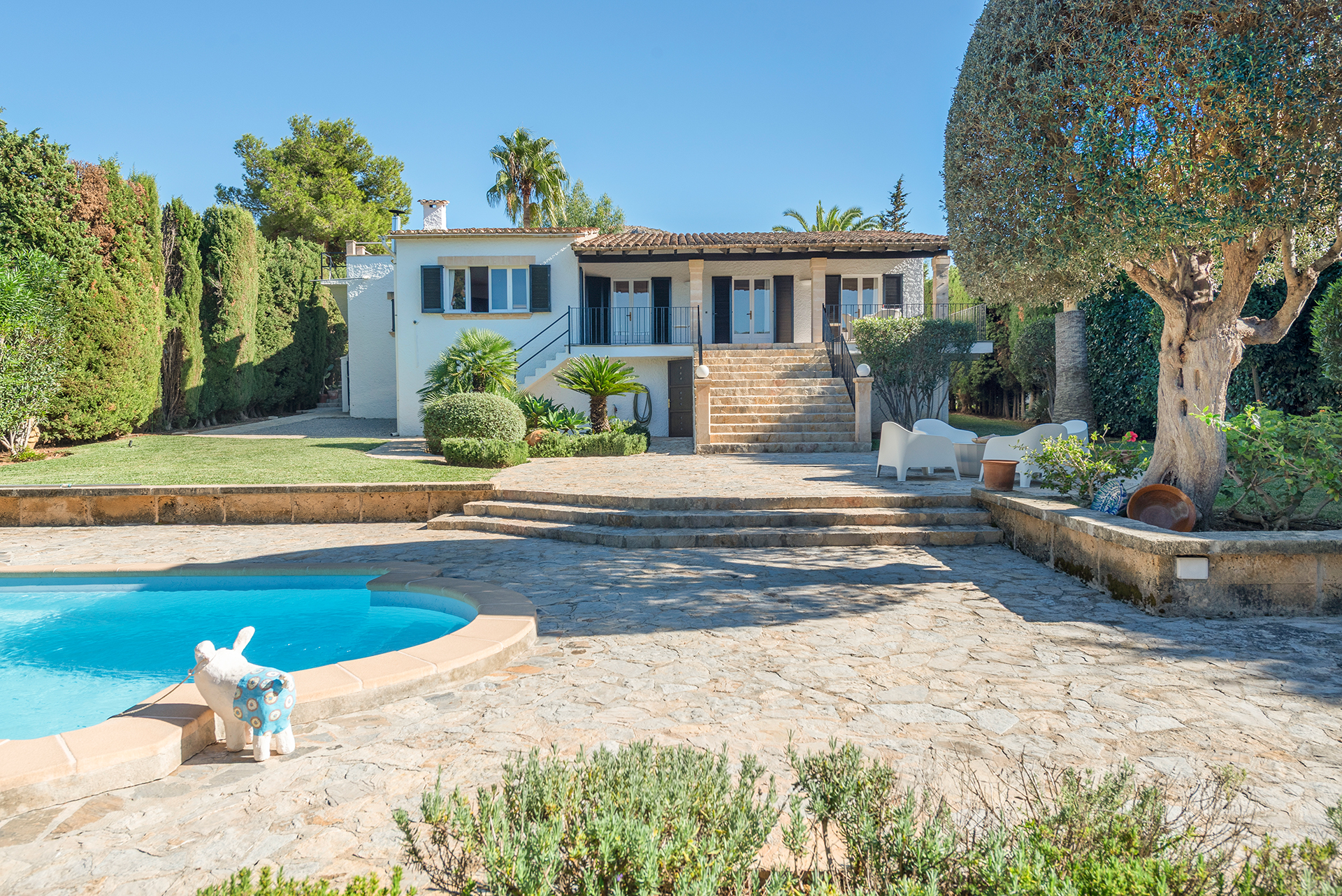 Vil·la mediterrània amb piscina privada i un jardí preciós a Bonaire, Alcúdia