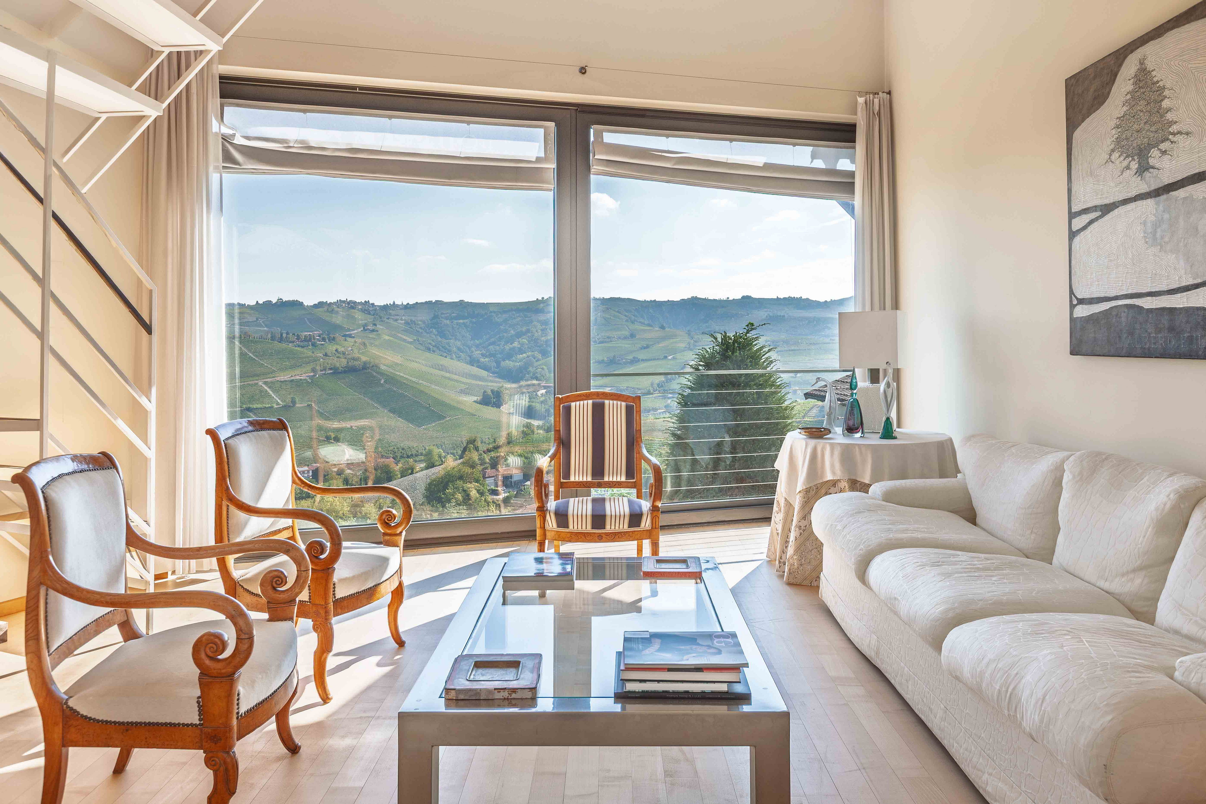 Designer villa in the hills of Alba