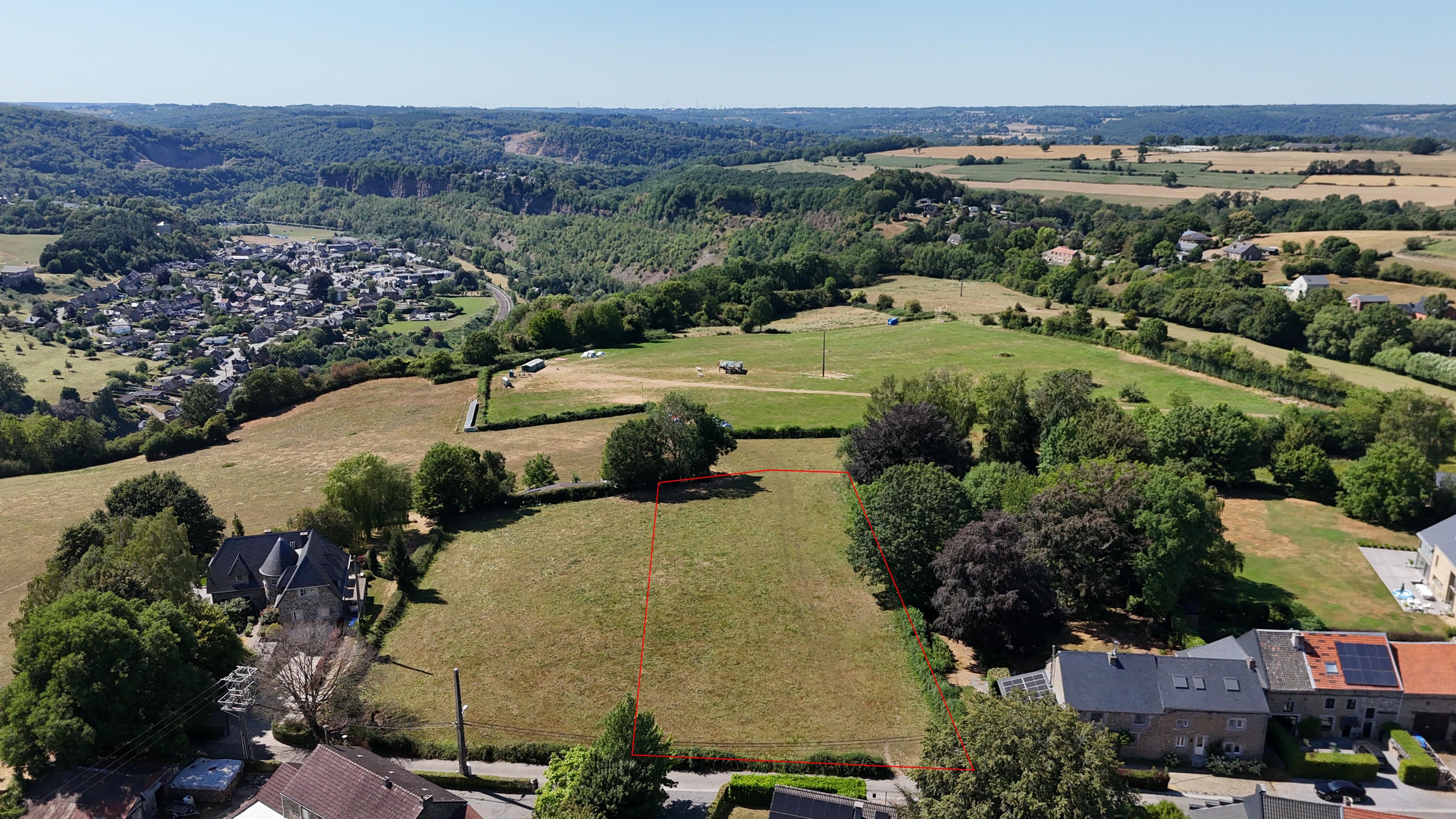 Terrain bien orienté avec vue à Sprimont