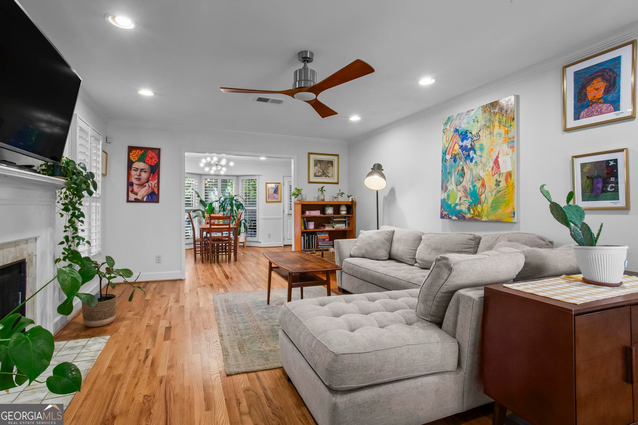 Brick End-Unit Townhome in the Heart of Atlanta