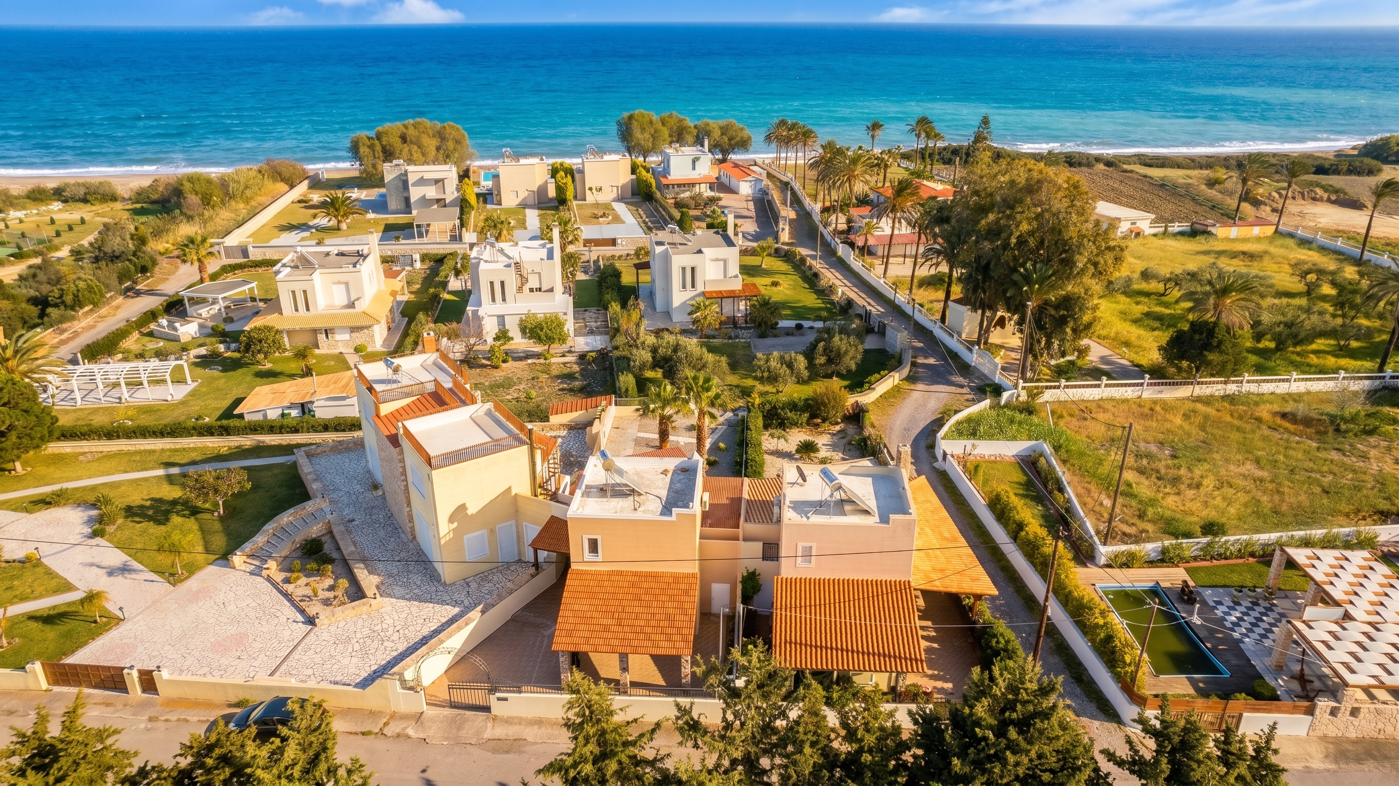 Charming seaside holiday home with garden in Kiotari