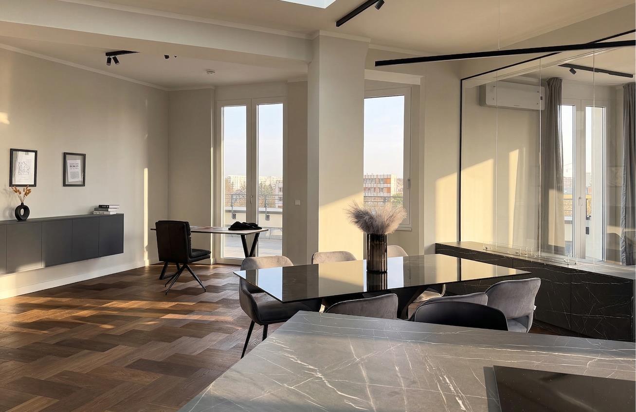 Pure fulfilment: 4 rooms, 3 terraces